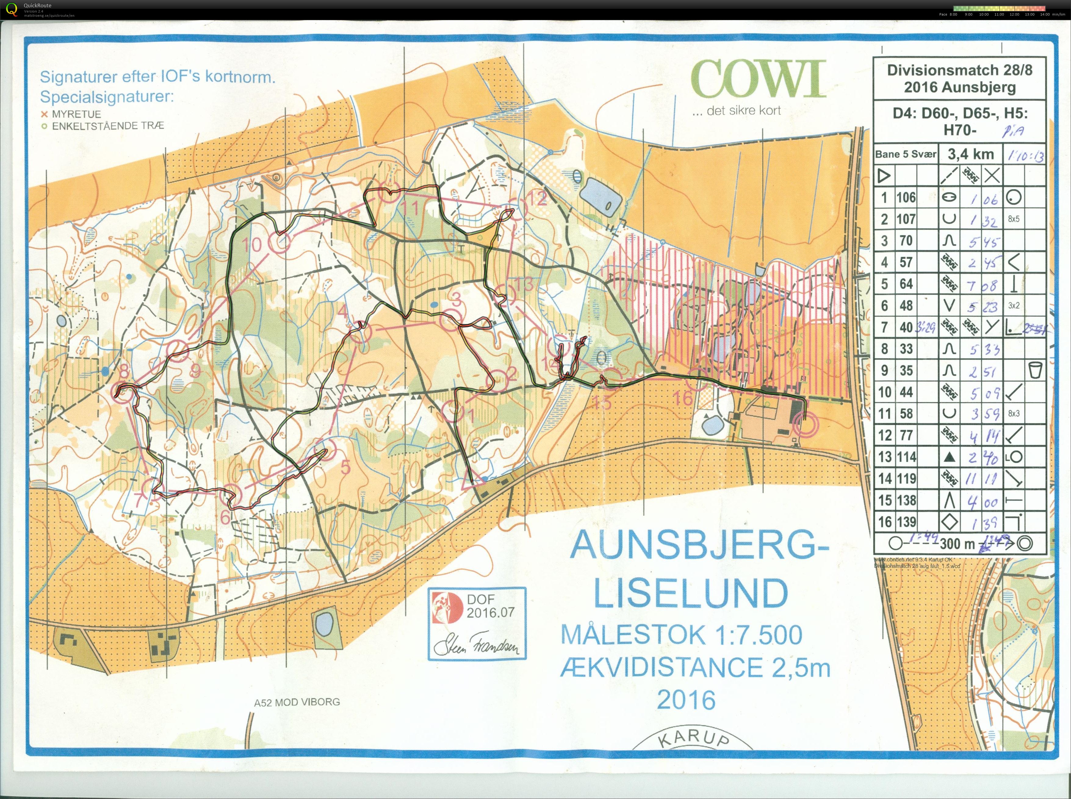 Aunsbjerg Liselund, D4, D60, Bane 5, Pia Gade, 28081 (28.08.2016)