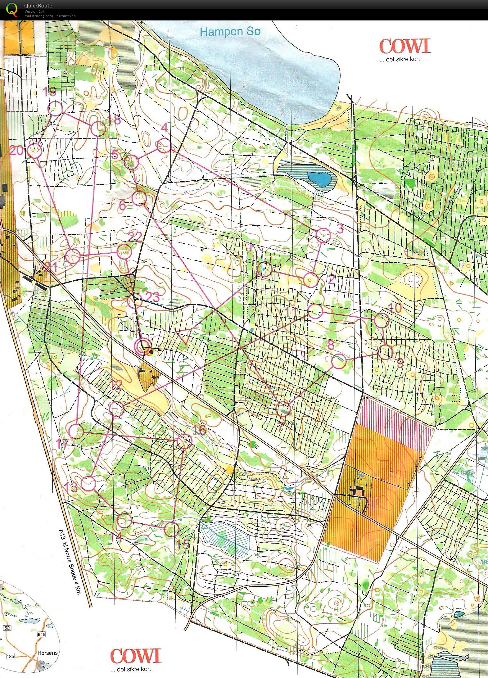 Palsgård - Bane 1 - 9,0 km (2016-11-05)