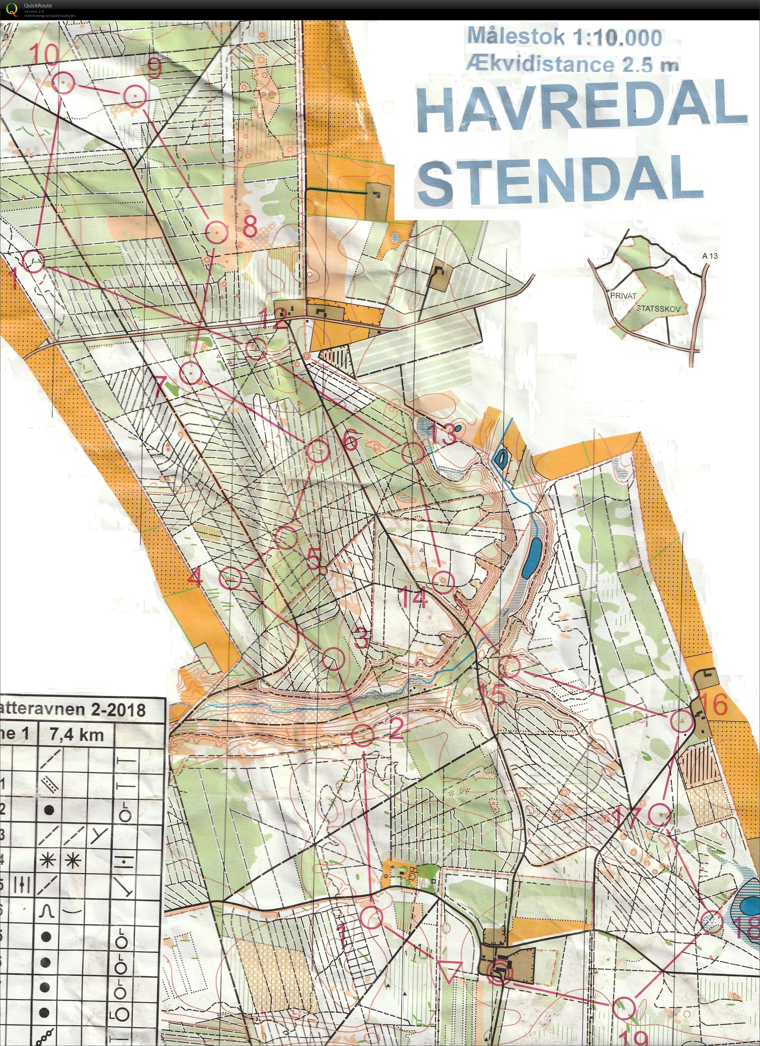Natteravn Stendal Havredal - H50 (13/09/2018)