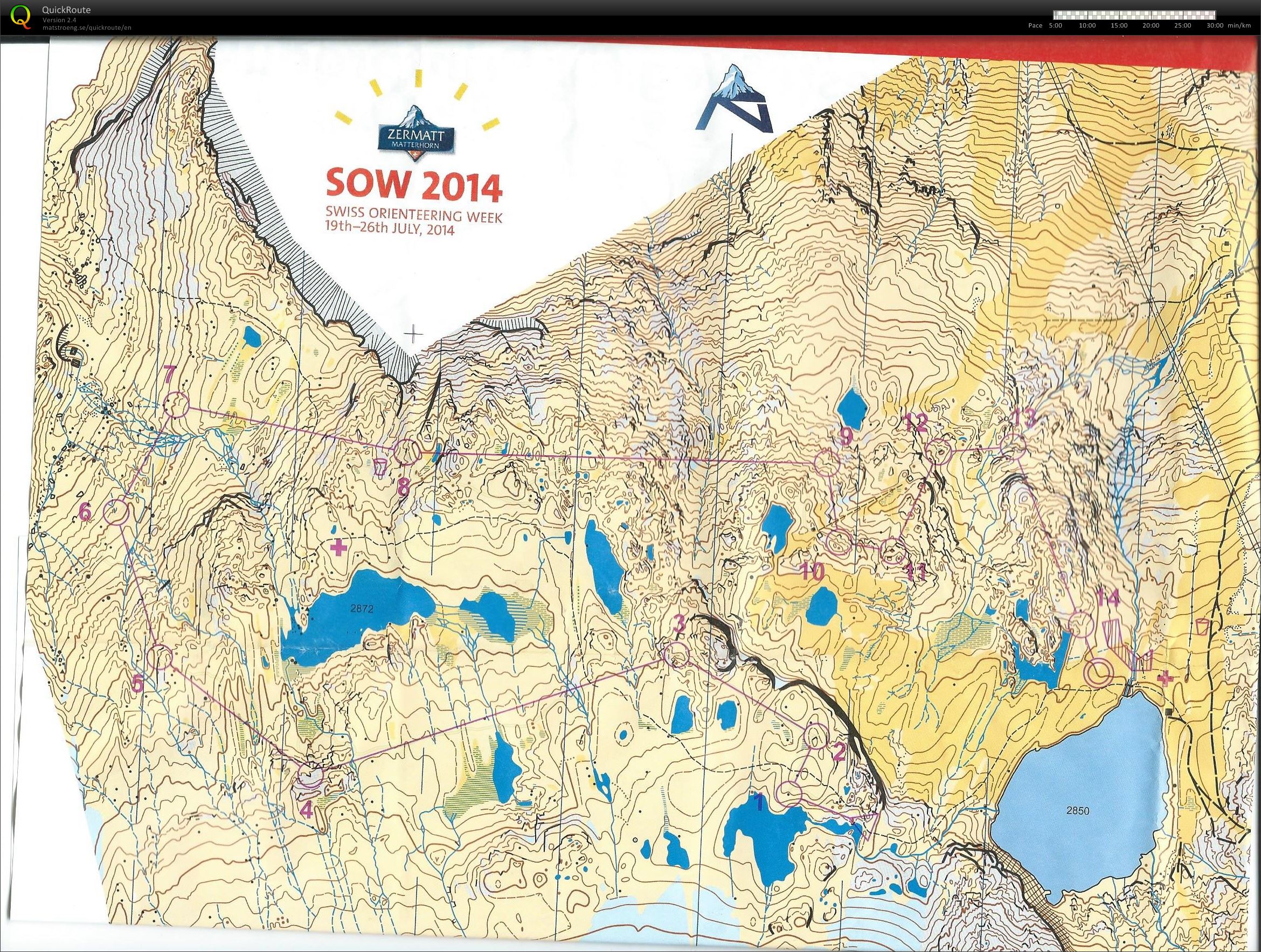 Swiss O-week etape 5 (2014-07-25)