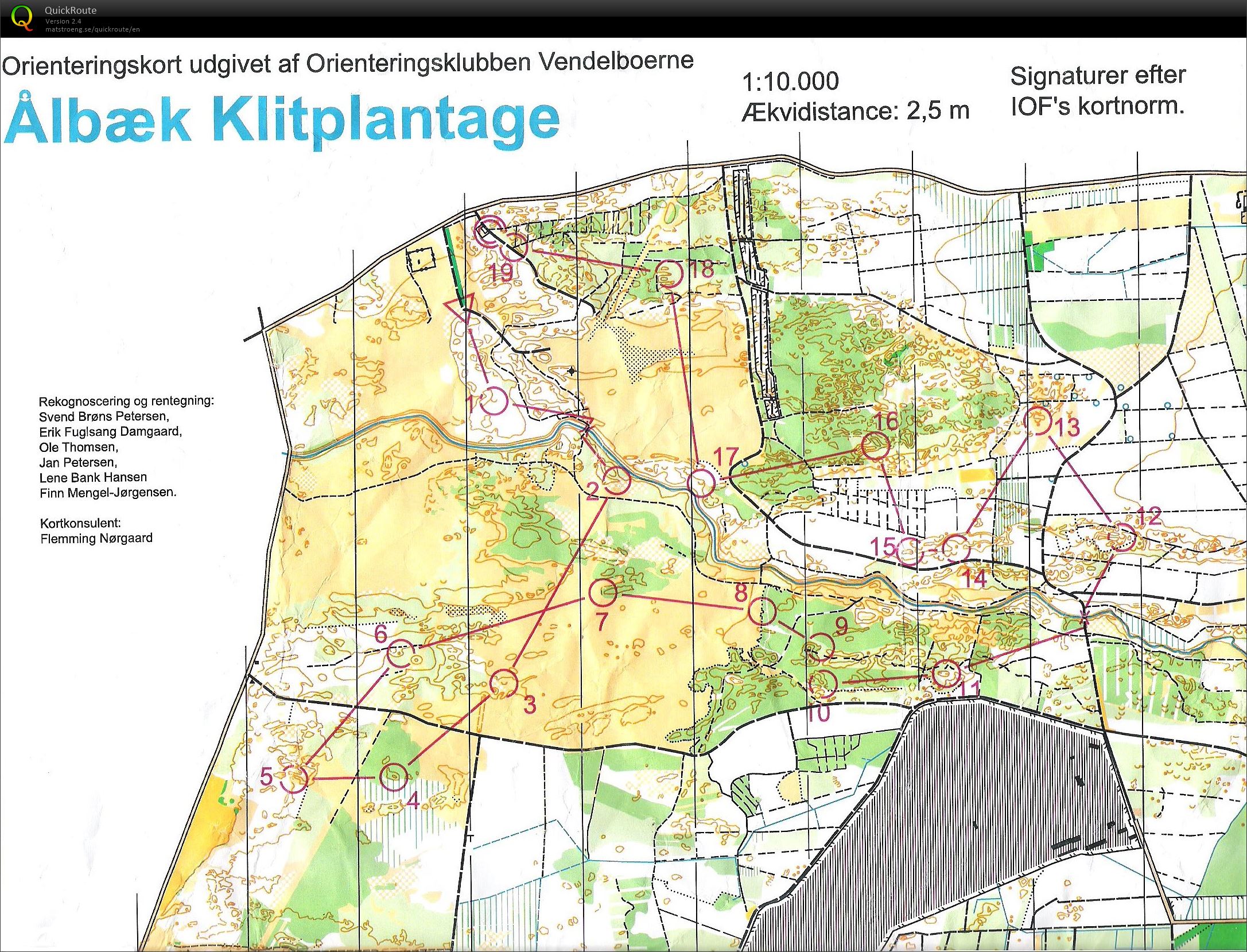 NJM Natløb Ålbæk Klitplantage - H45 - 6.2 km. (24/09/2014)