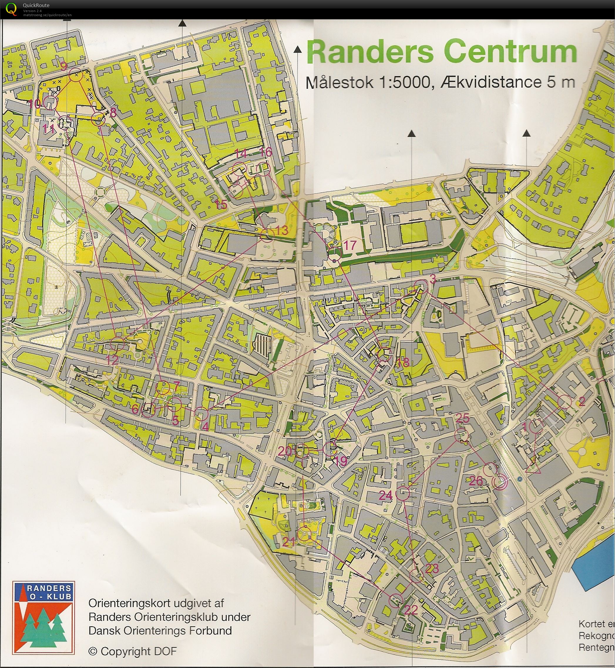 Randers By Orientering (16-08-2016)