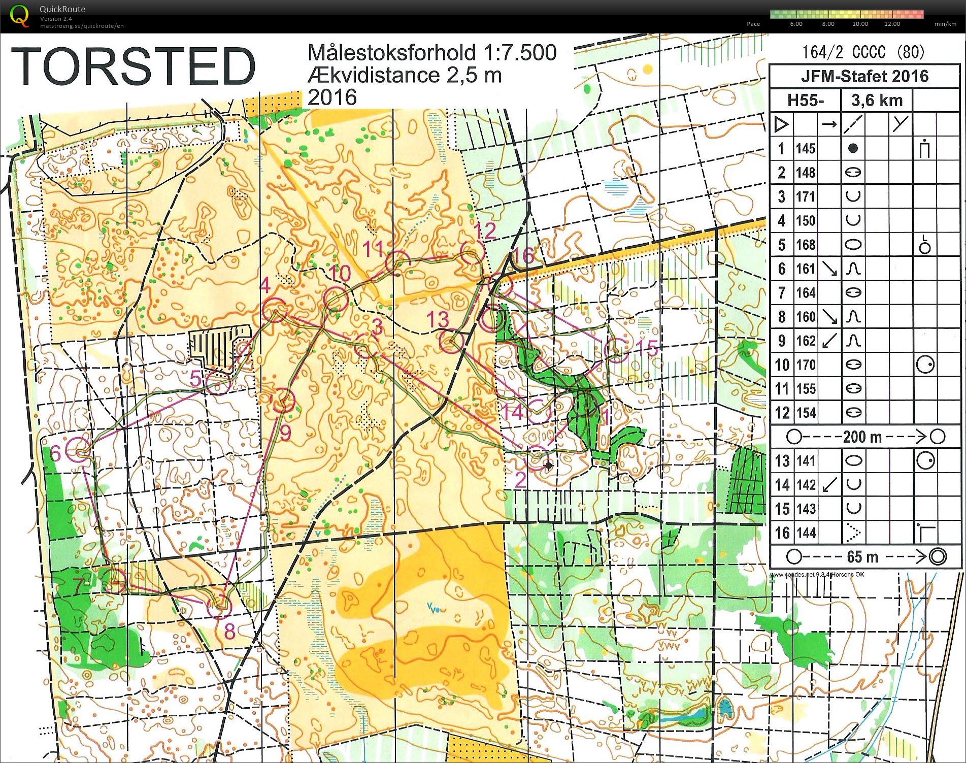 JFM Stafet Torsted (20-08-2016)