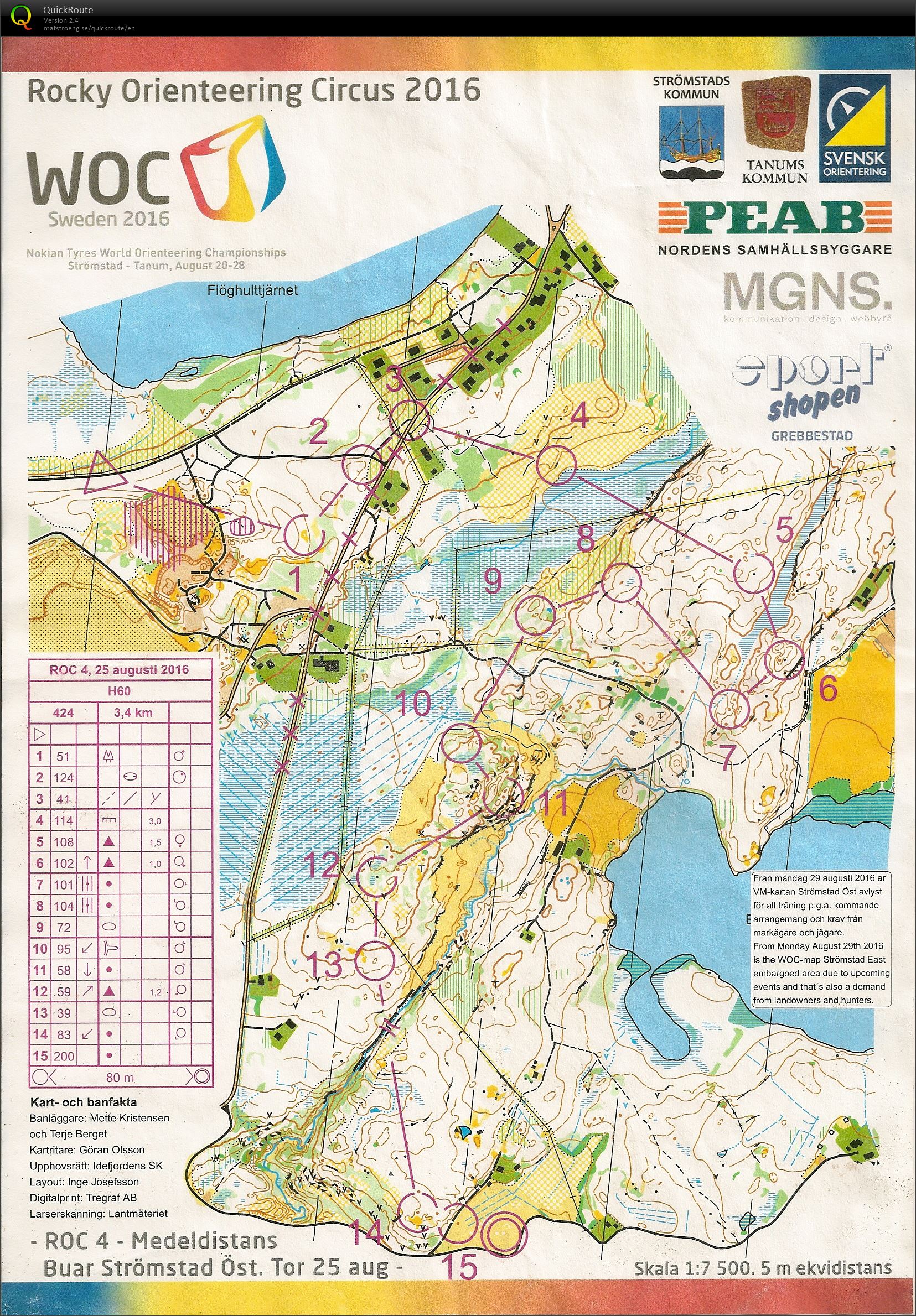 ROC 4 - Middeldistance - H60 (25/08/2016)