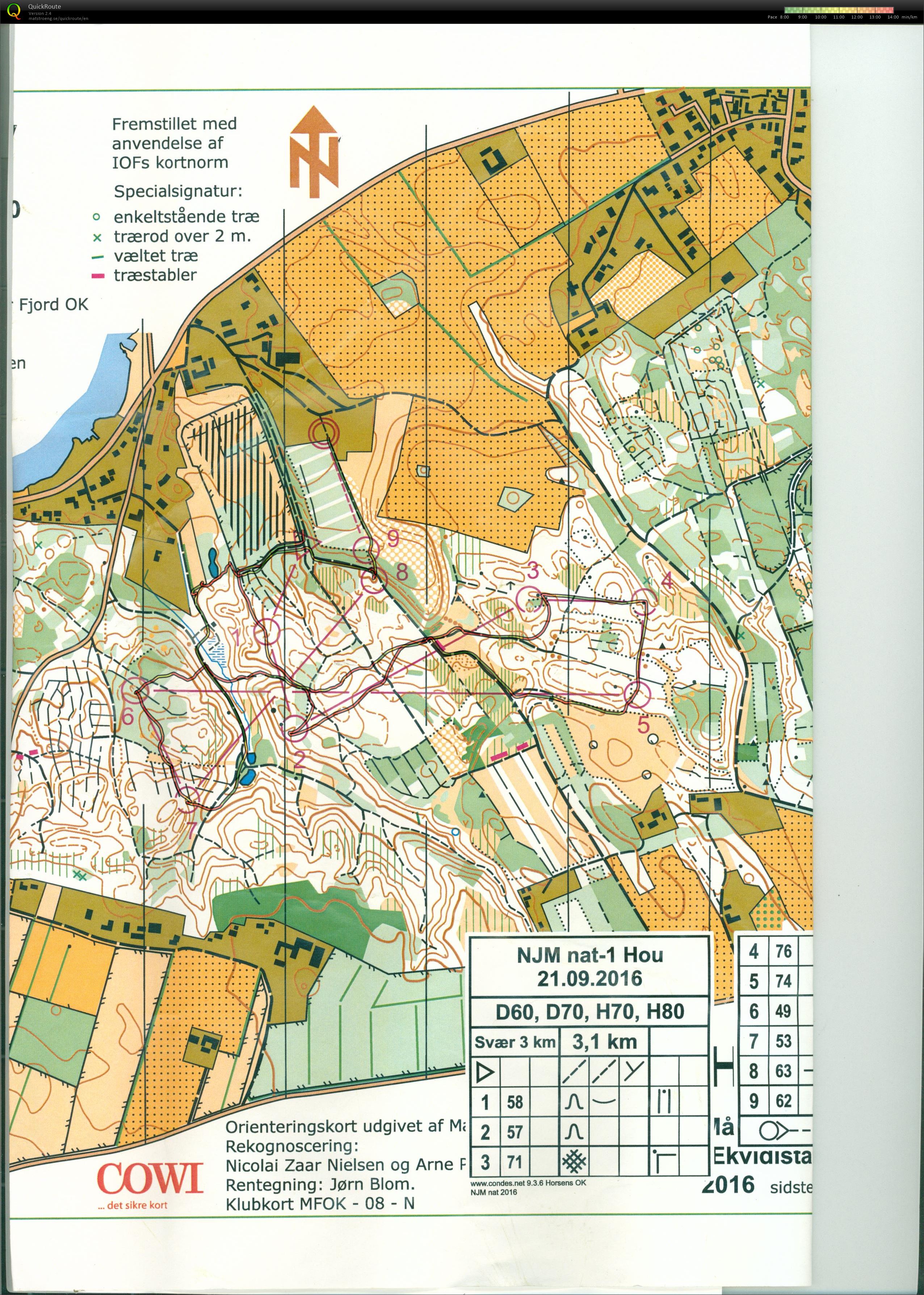 Hou Skov, NJM nat, Bane D60, Pia Gade, 210916 (21/09/2016)