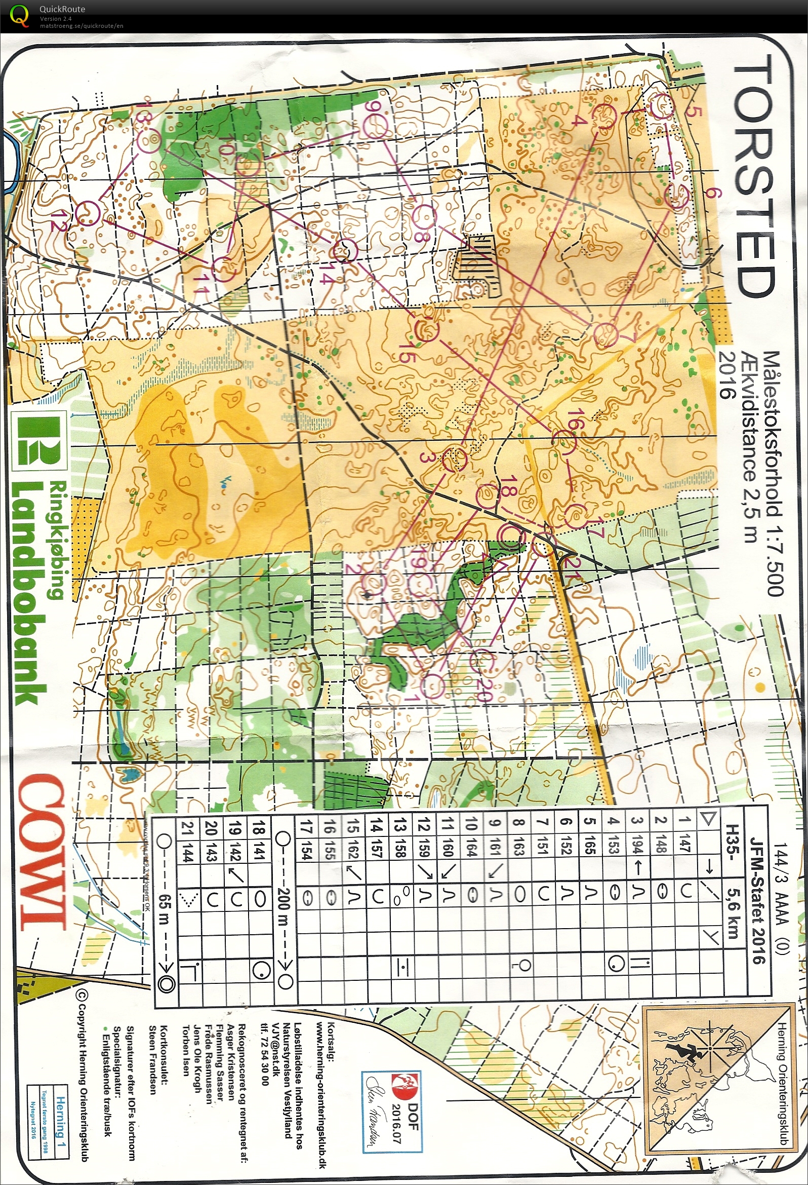 Torsted JFM Stafet 2016 (20-08-2016)