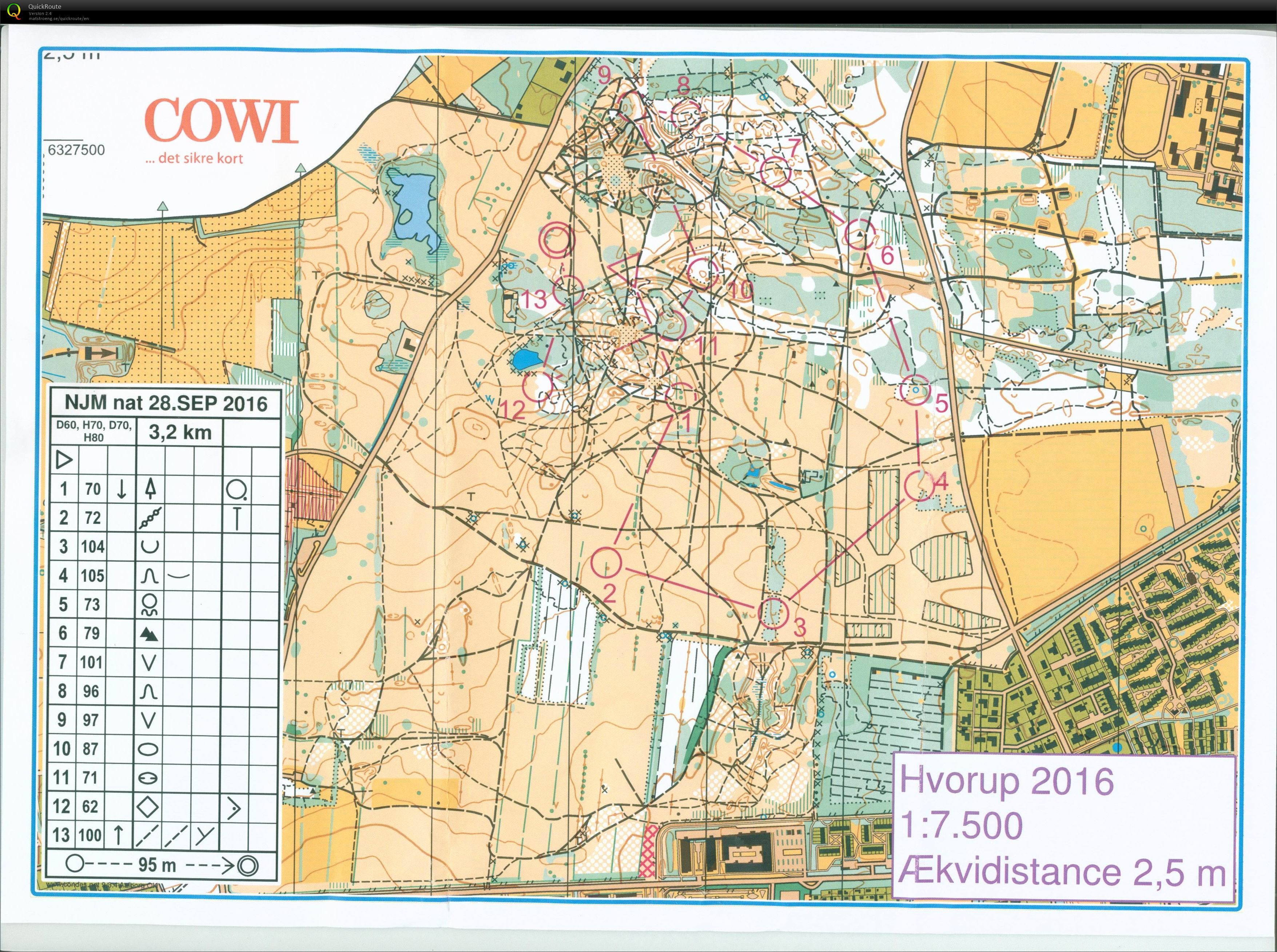 Hvorup NJM nat 2, Bane D60, Pia Gade, 280916 (28.09.2016)