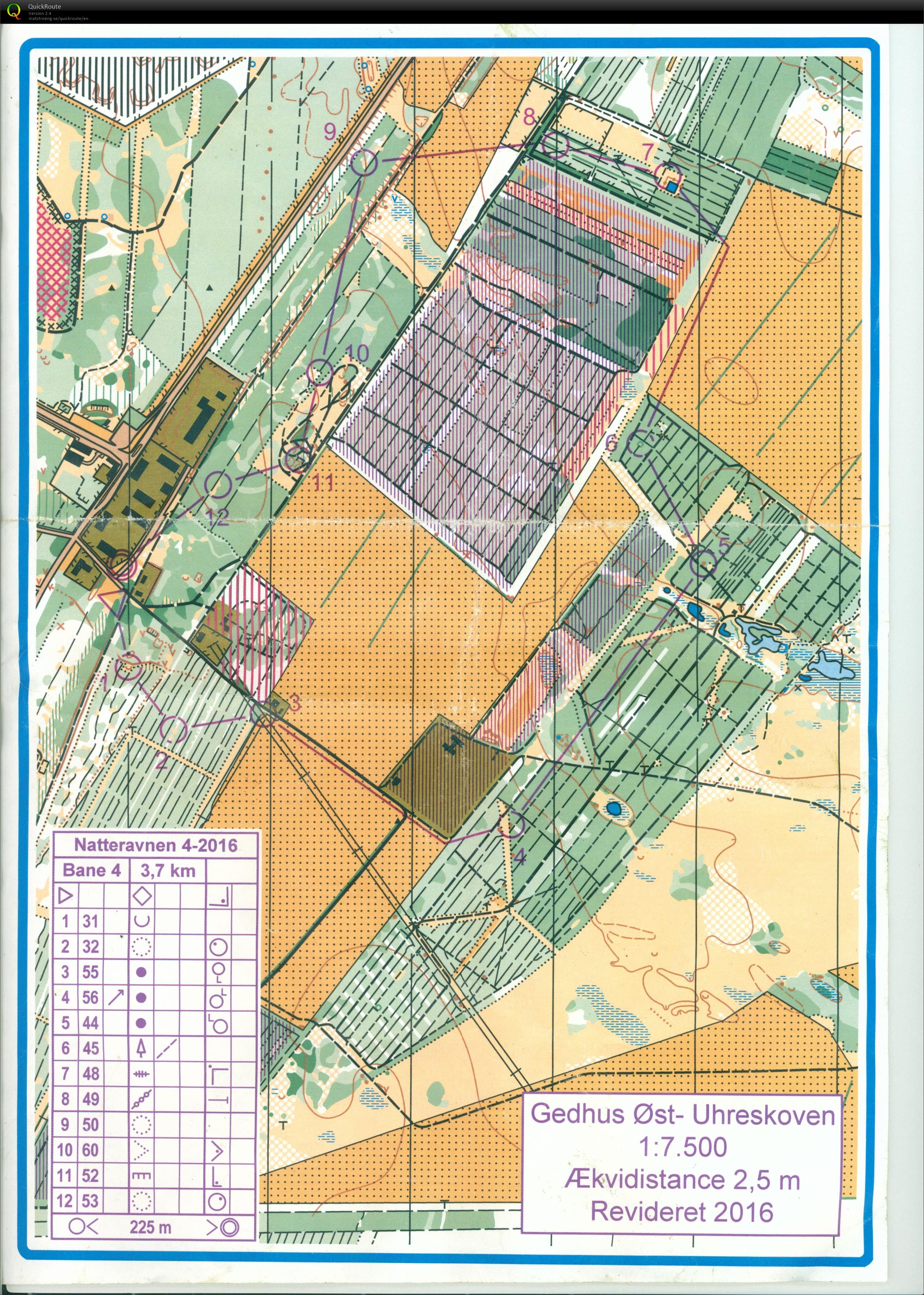 Gedhus Uhreskoven, Natteravn 4, Bane 4, Pia Gade, 021116 (02.11.2016)