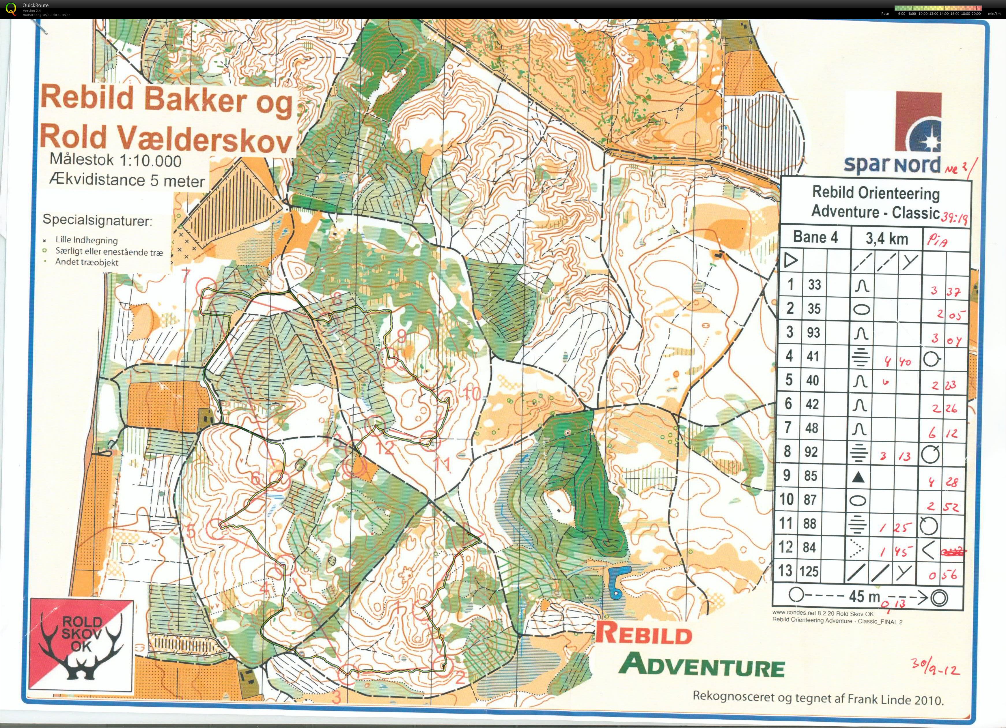 Rold Vælderskov, bane 4B, Pia Gade (30-09-2012)