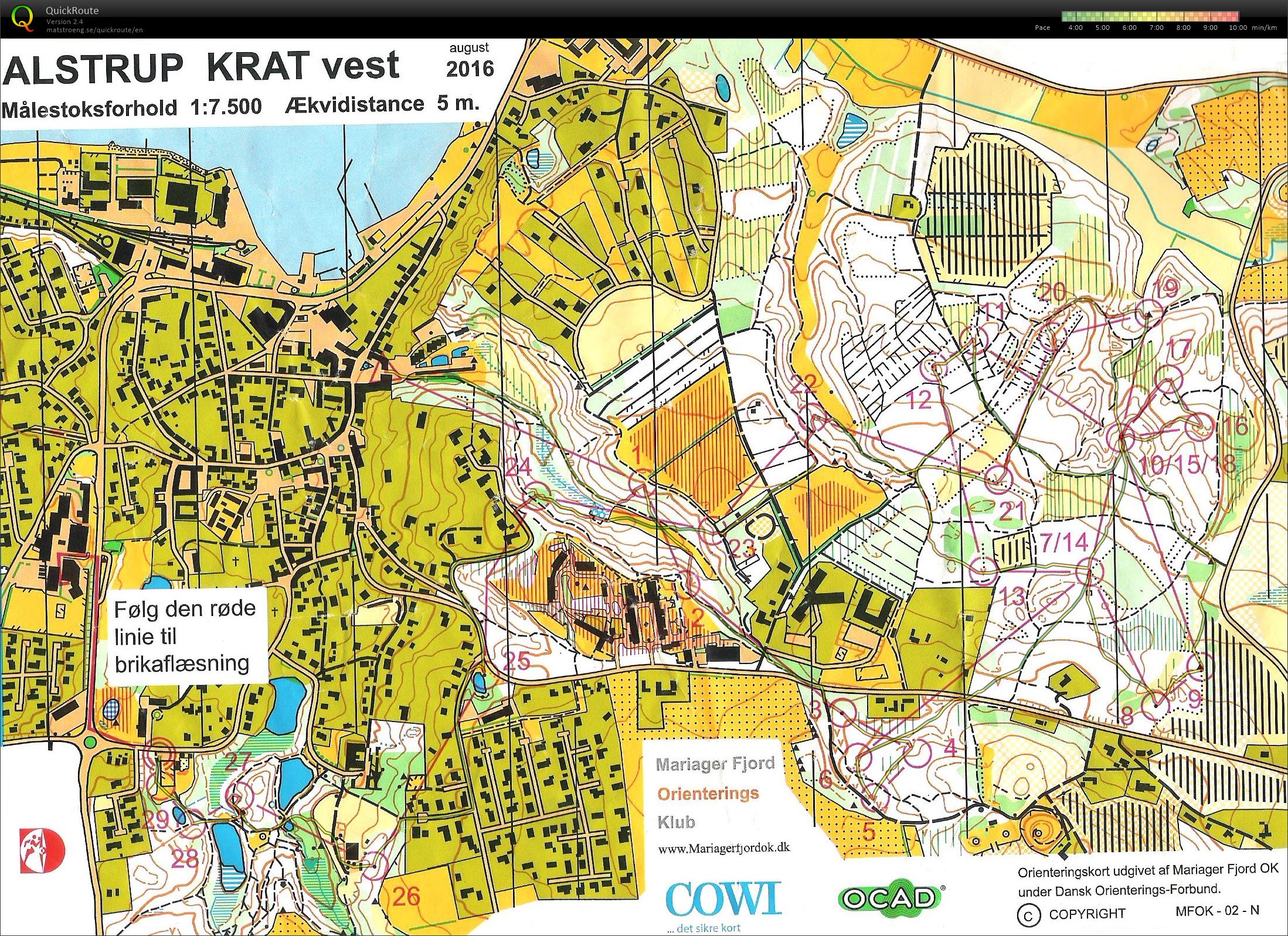 Nytårsløb Alstrup Krat og Mariager By (2017-01-14)