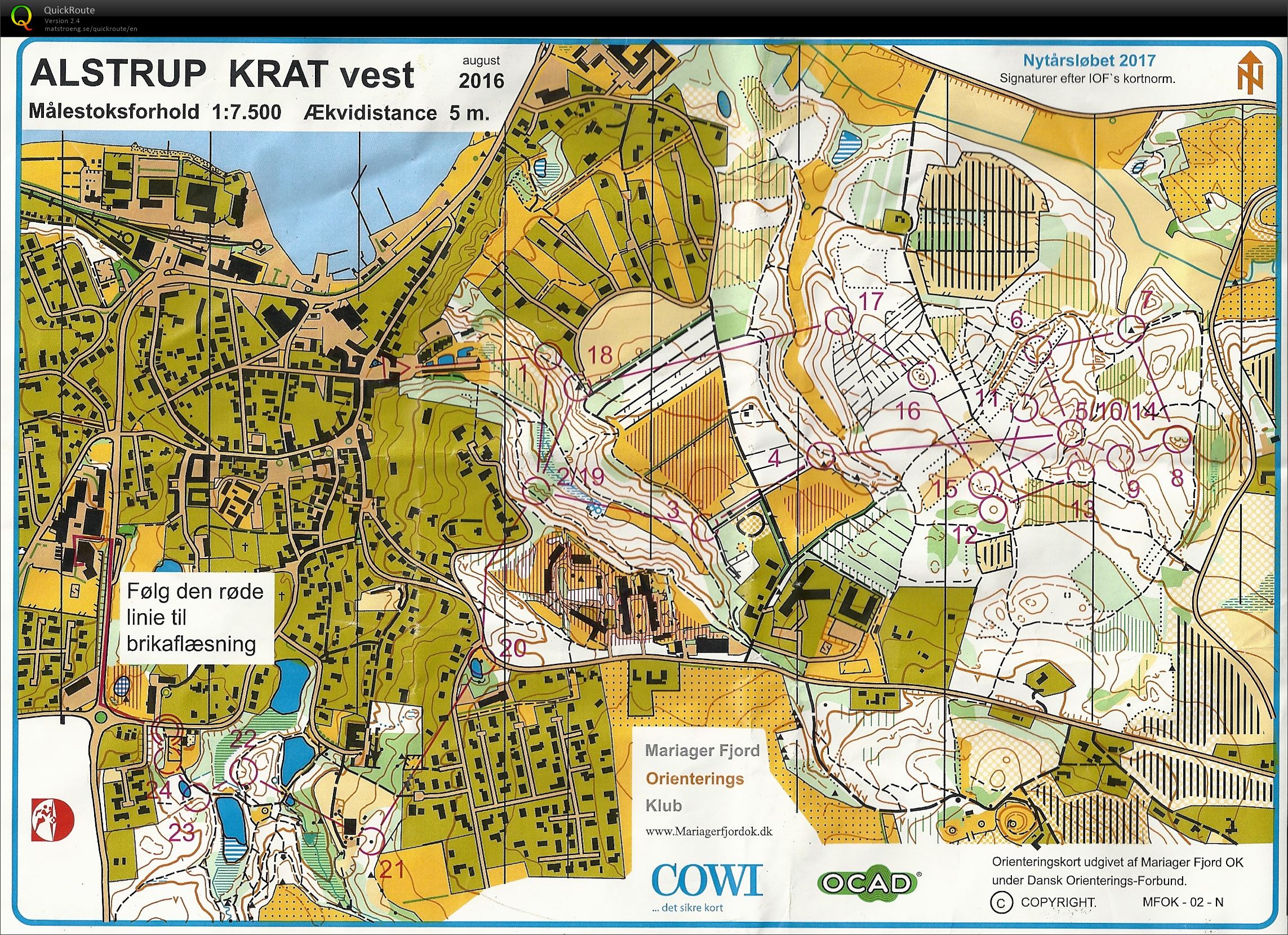 Alstrup Krat, Nytårasløb, Bane 3x (14/01/2017)