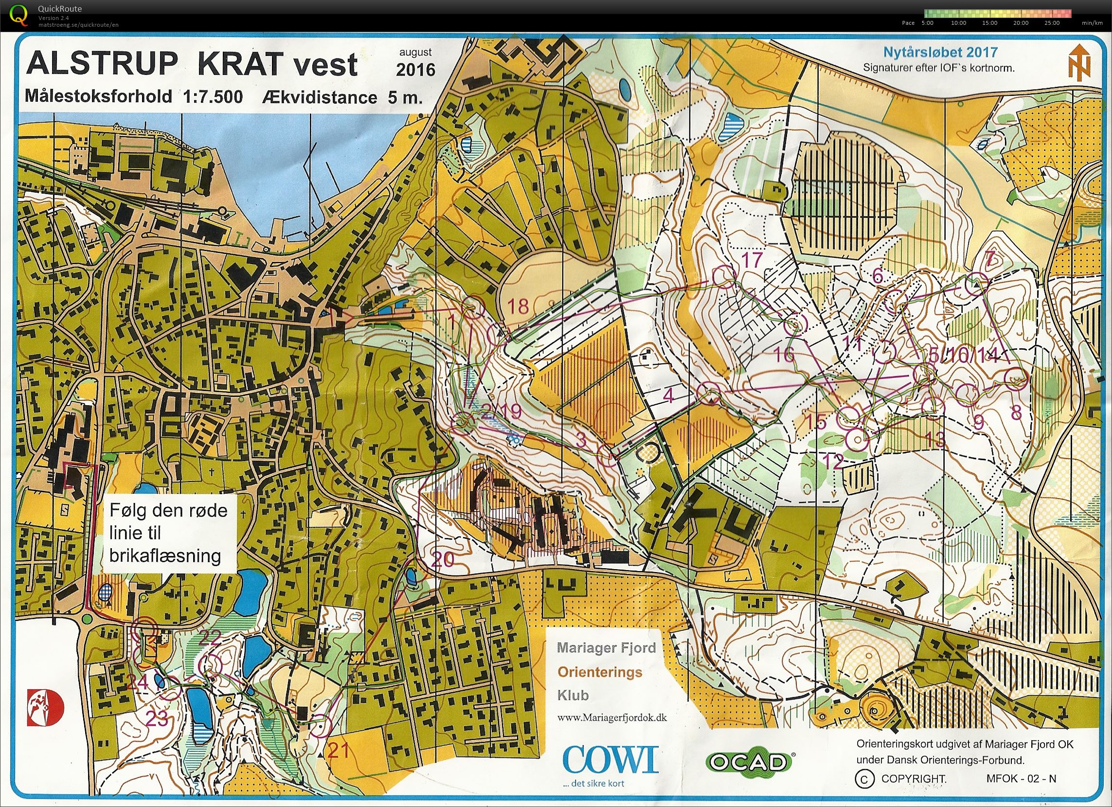 Alstrup Krat, Nytårasløb, Bane 3x (14.01.2017)