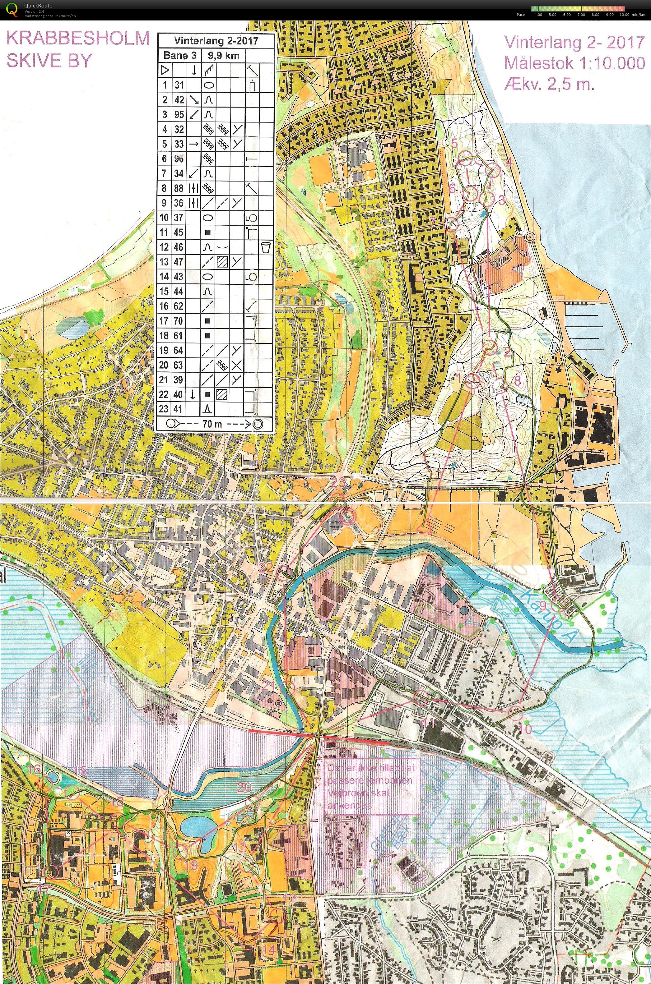 Vinterlang Skive - 10 km (29/01/2017)