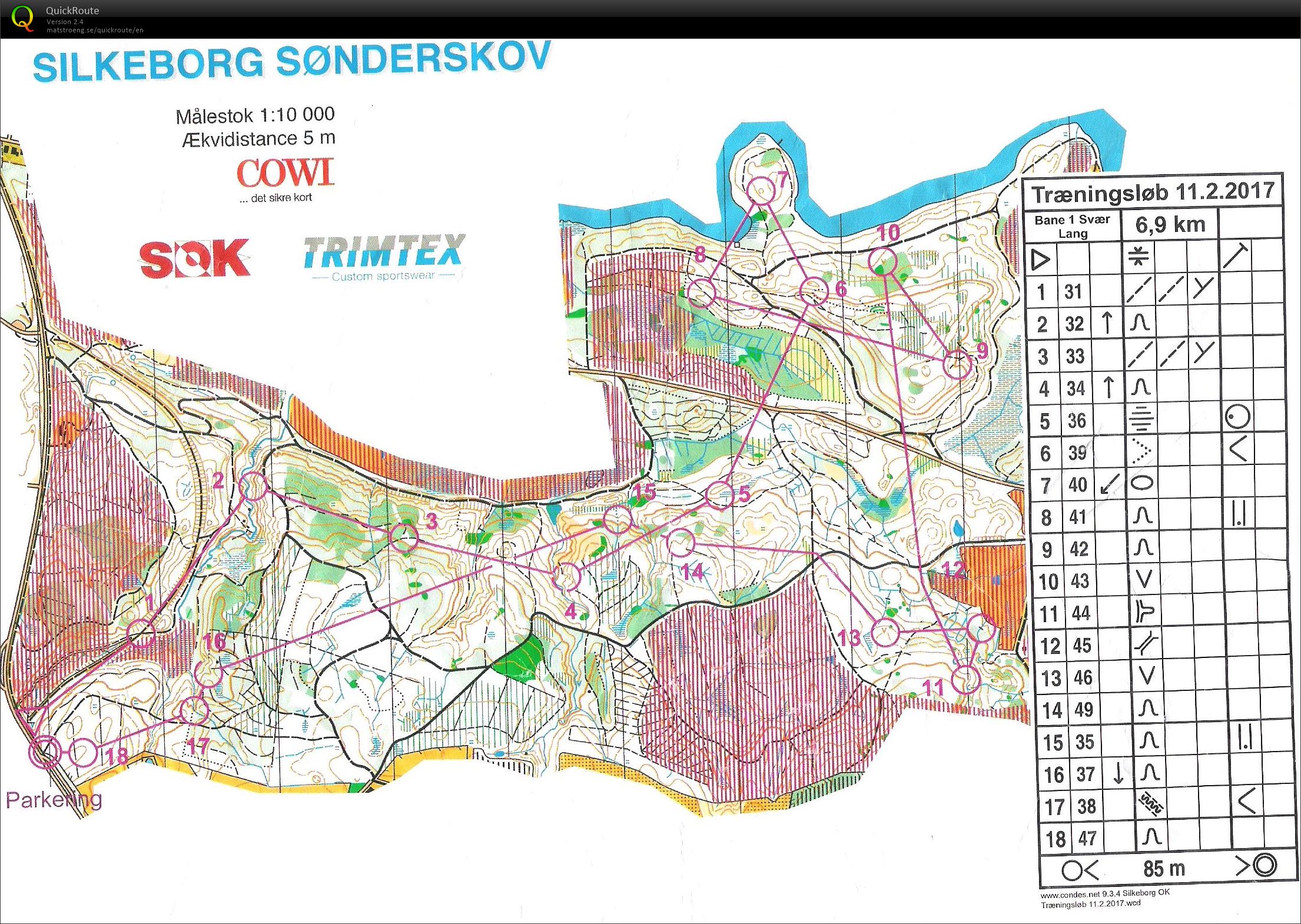 Silkeborg Sønderskov - Bane 1 (2017-02-11)