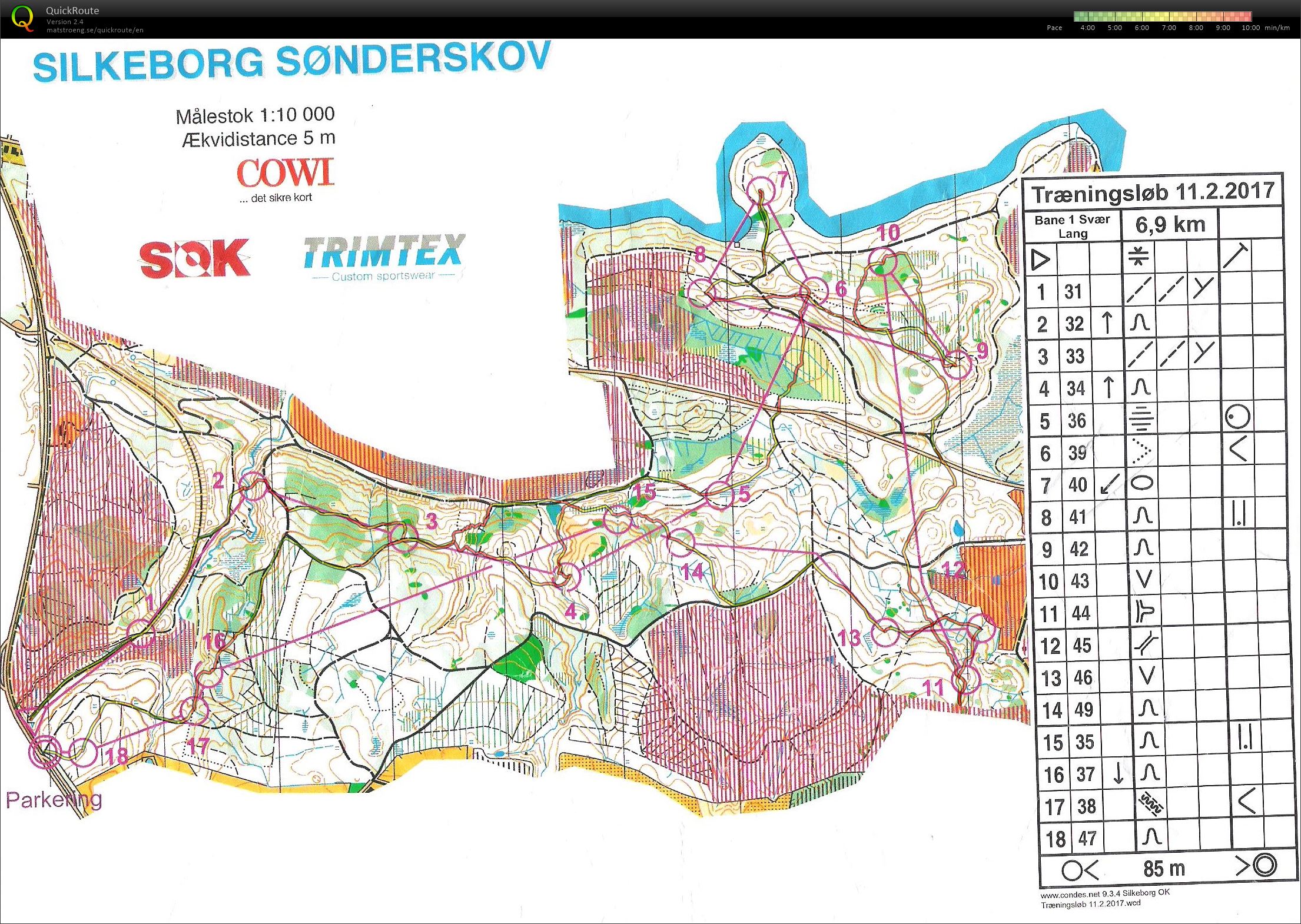 Silkeborg Sønderskov - Bane 1 (2017-02-11)