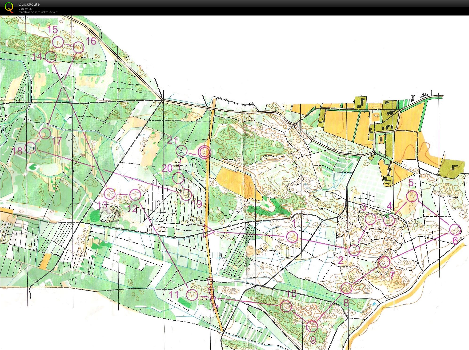 Påskeløb 3. etape H55A - 6.9 km (2017-04-15)