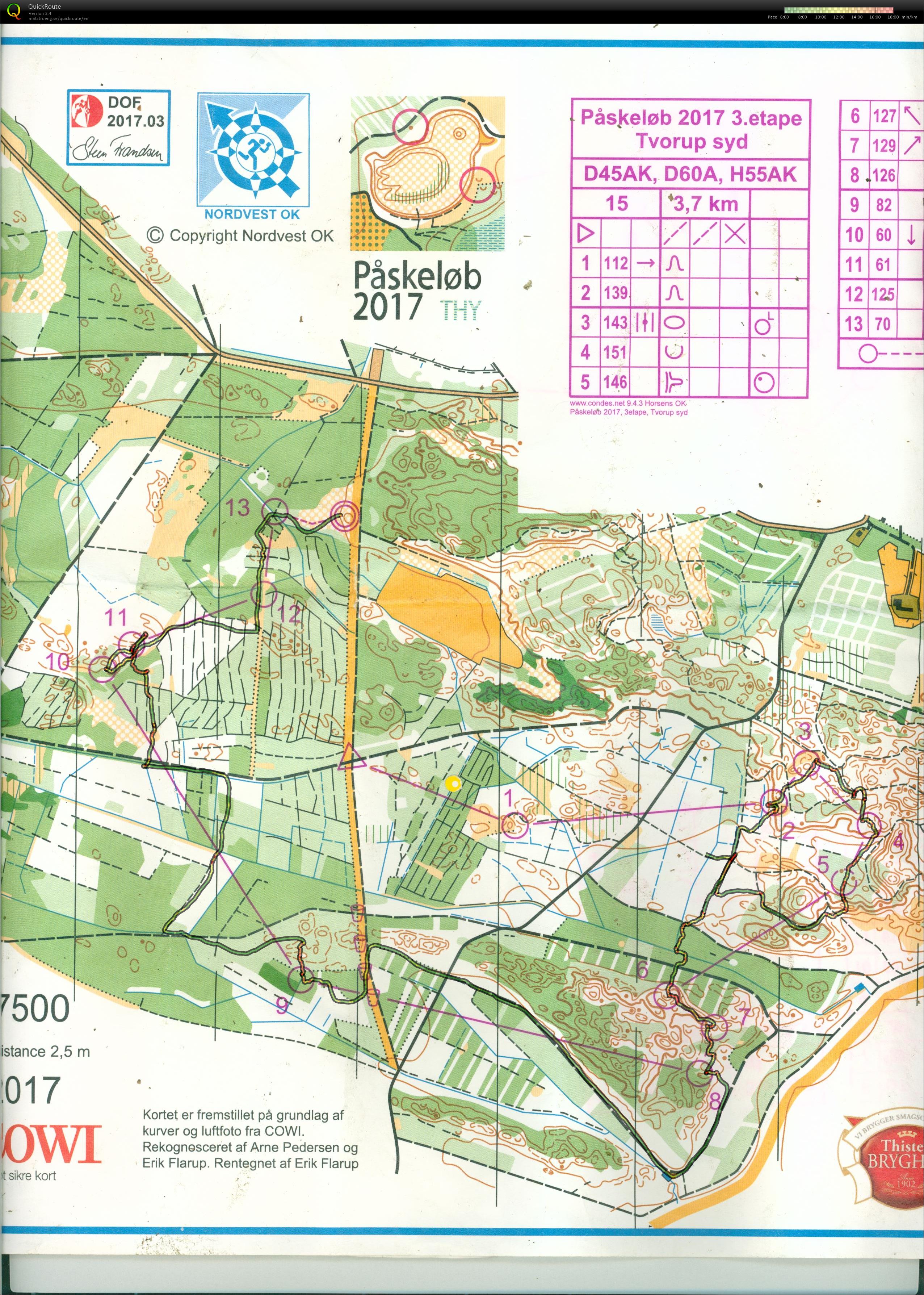 Tvorup Syd, Påskeløb 2017 3. dag, D60A, Pia Gade, 150417 (2017-04-15)