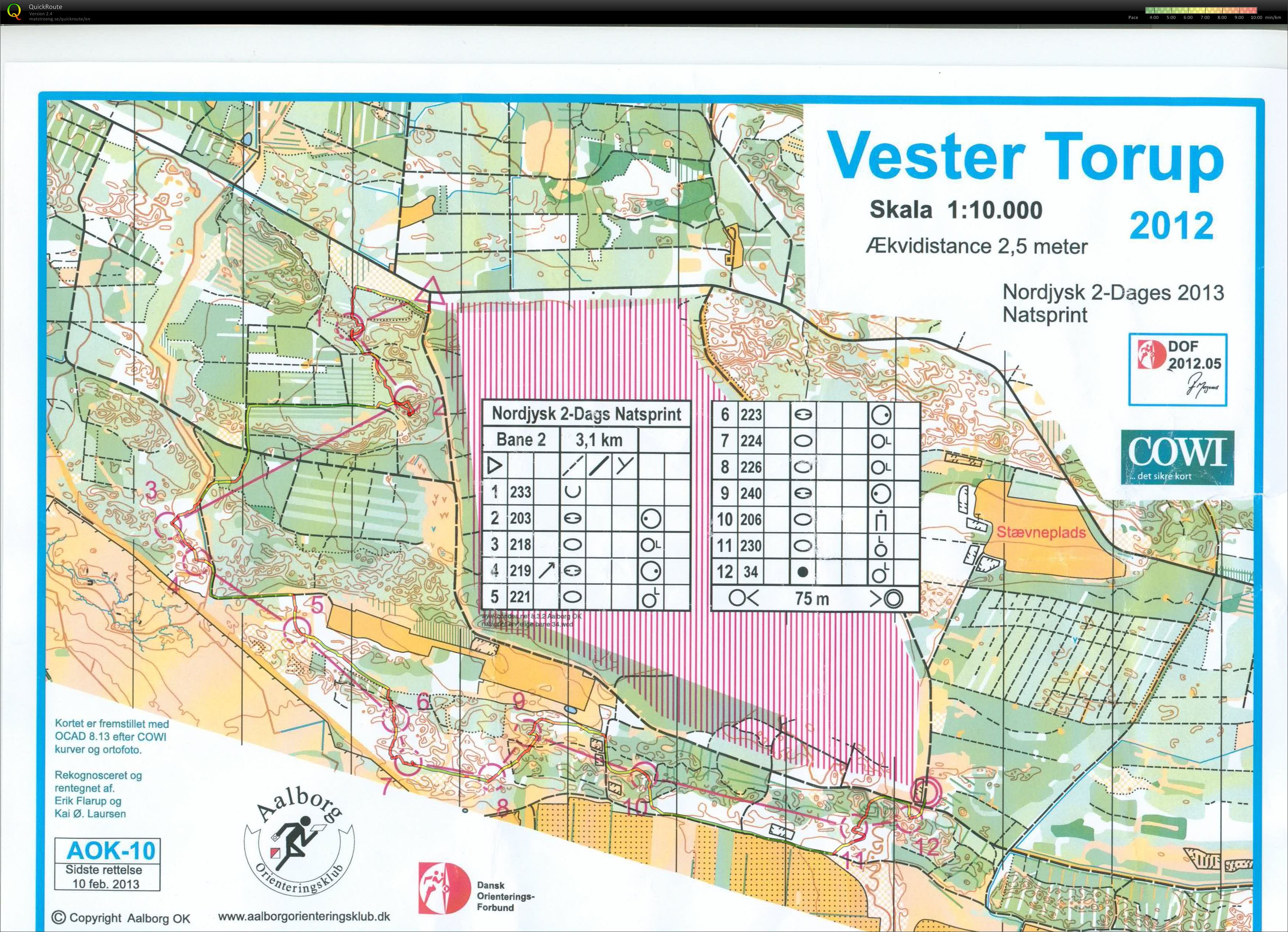 Vester Torup natsprint bane 3 Keld Gade (2013-03-08)