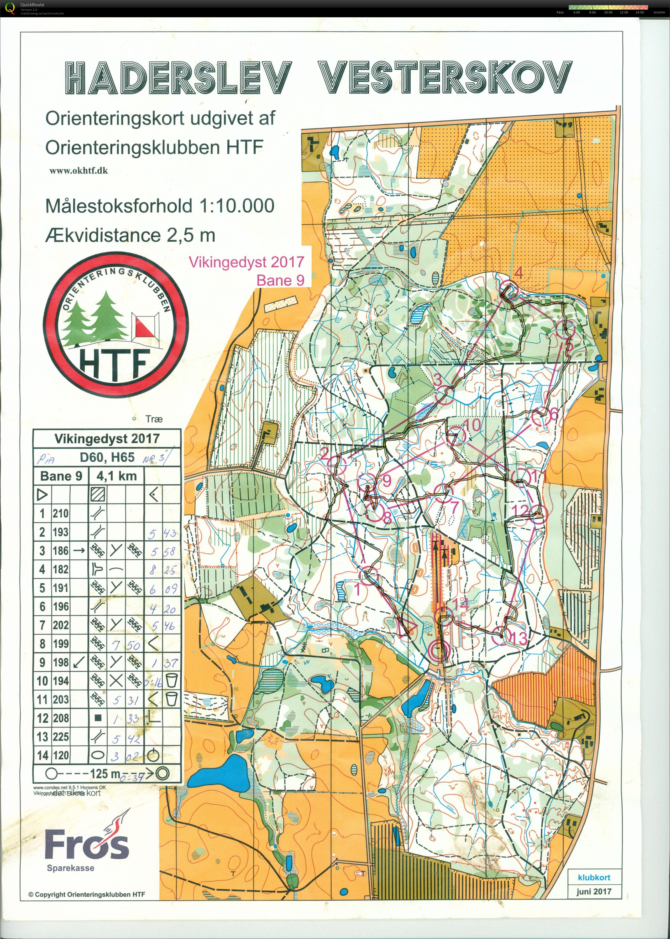 Haderslev Vesterskov, Vikingedysten, Bane D60, Pia Gade, 010717 (01.07.2017)