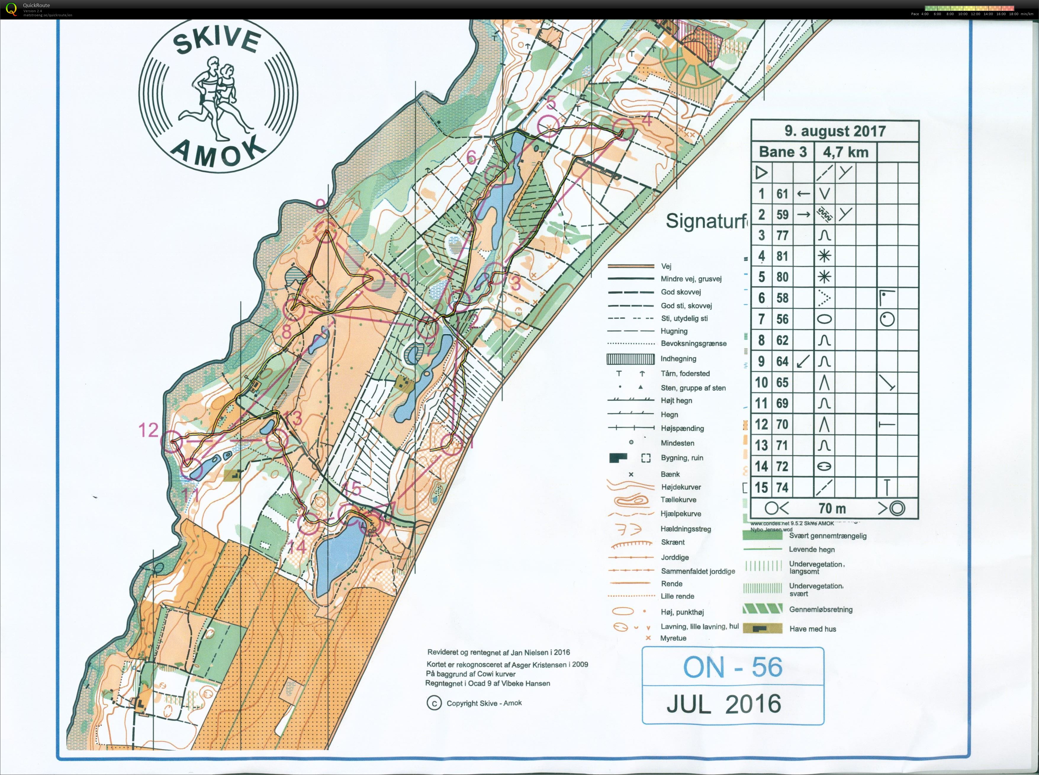 Nybo Jordbromølle Skov, Bane 3, Pia Gade, 090817 (2017-08-09)