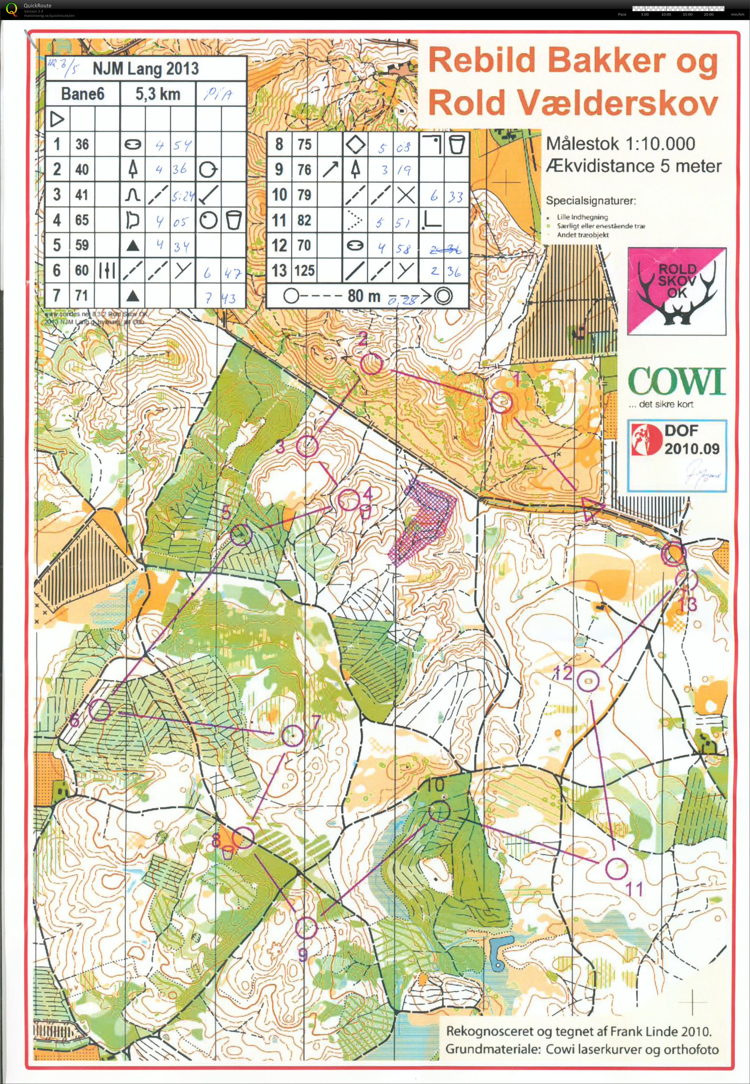 NJM lang, Rebild Bakker, Bane 6, Pia Gade 26/4-13 (26-04-2013)