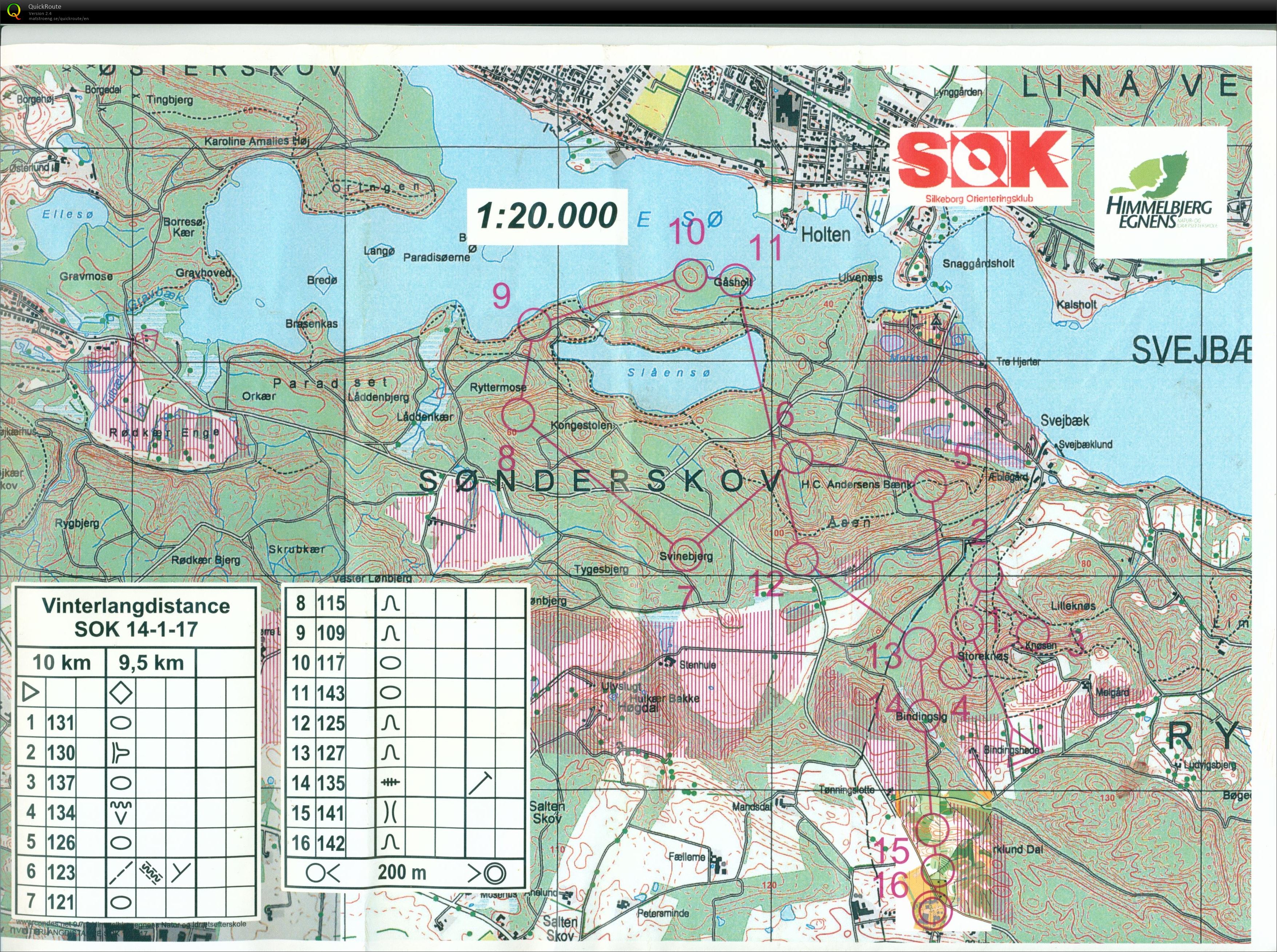 Vinterlang 2, Silkeborg Sønderskov, 10 km (2018-01-14)