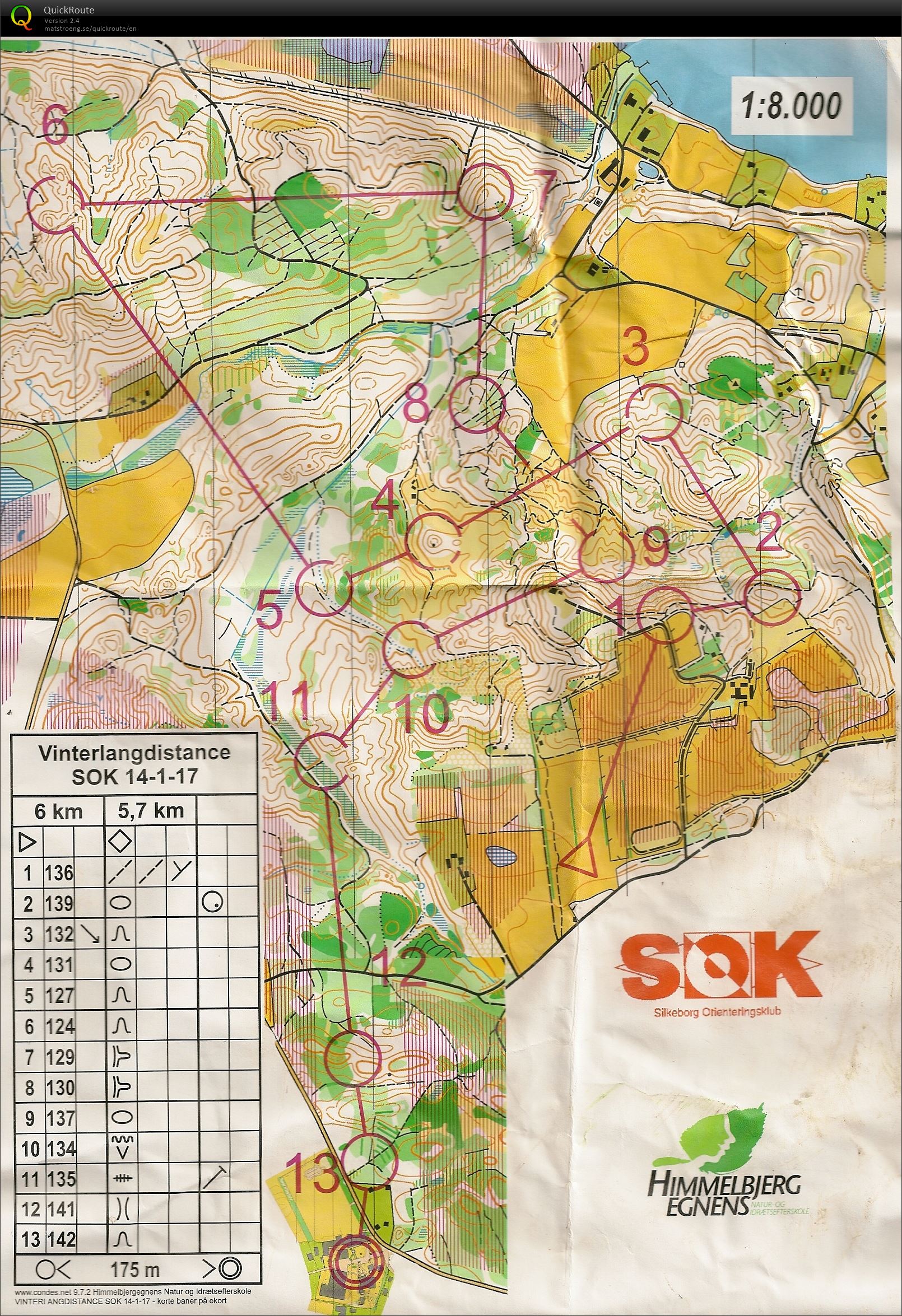 Vinterlang II - 6 km (2018-01-14)