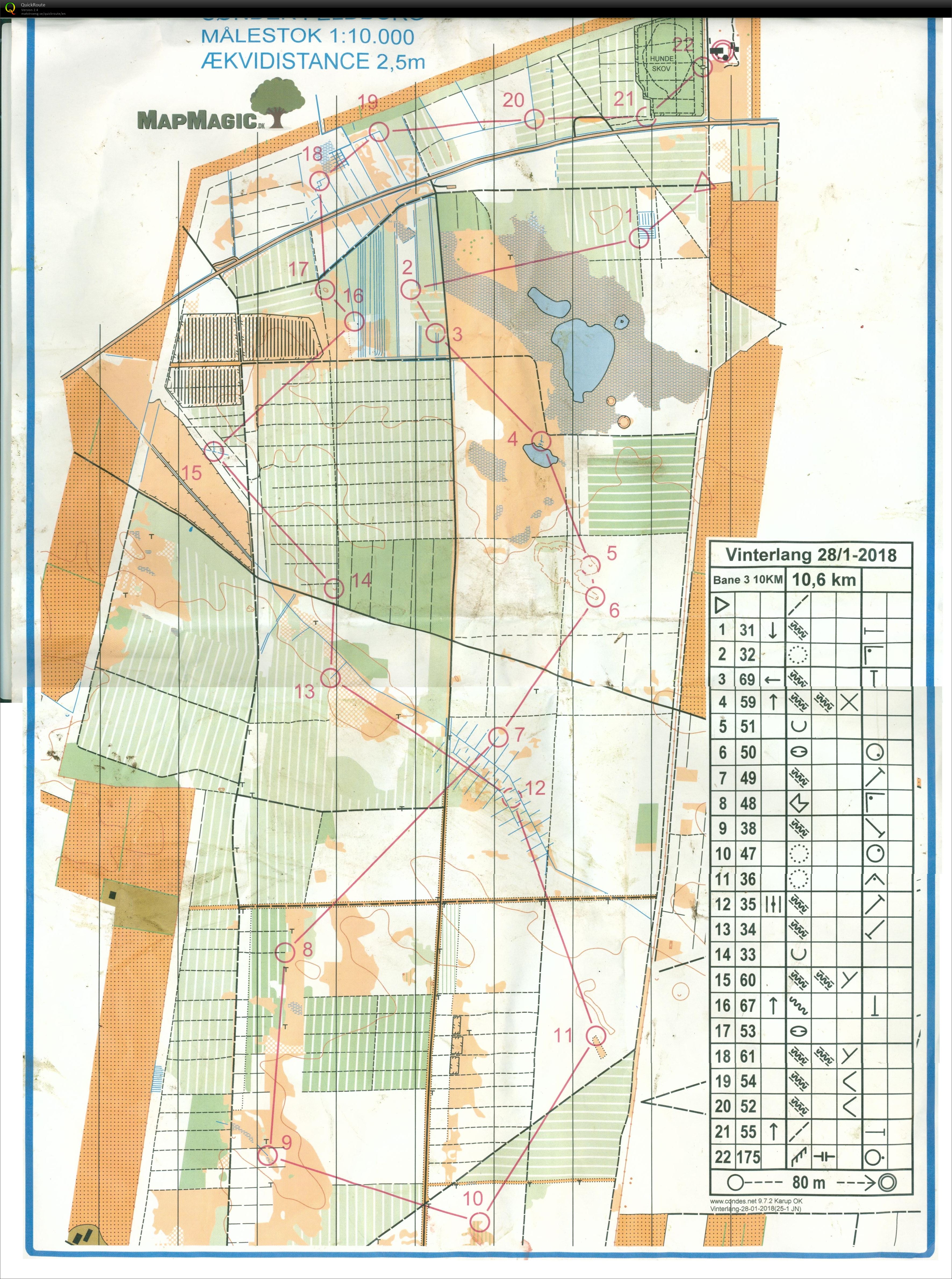 Vinterlang 3 Sønder Feldborg 10 km (28/01/2018)