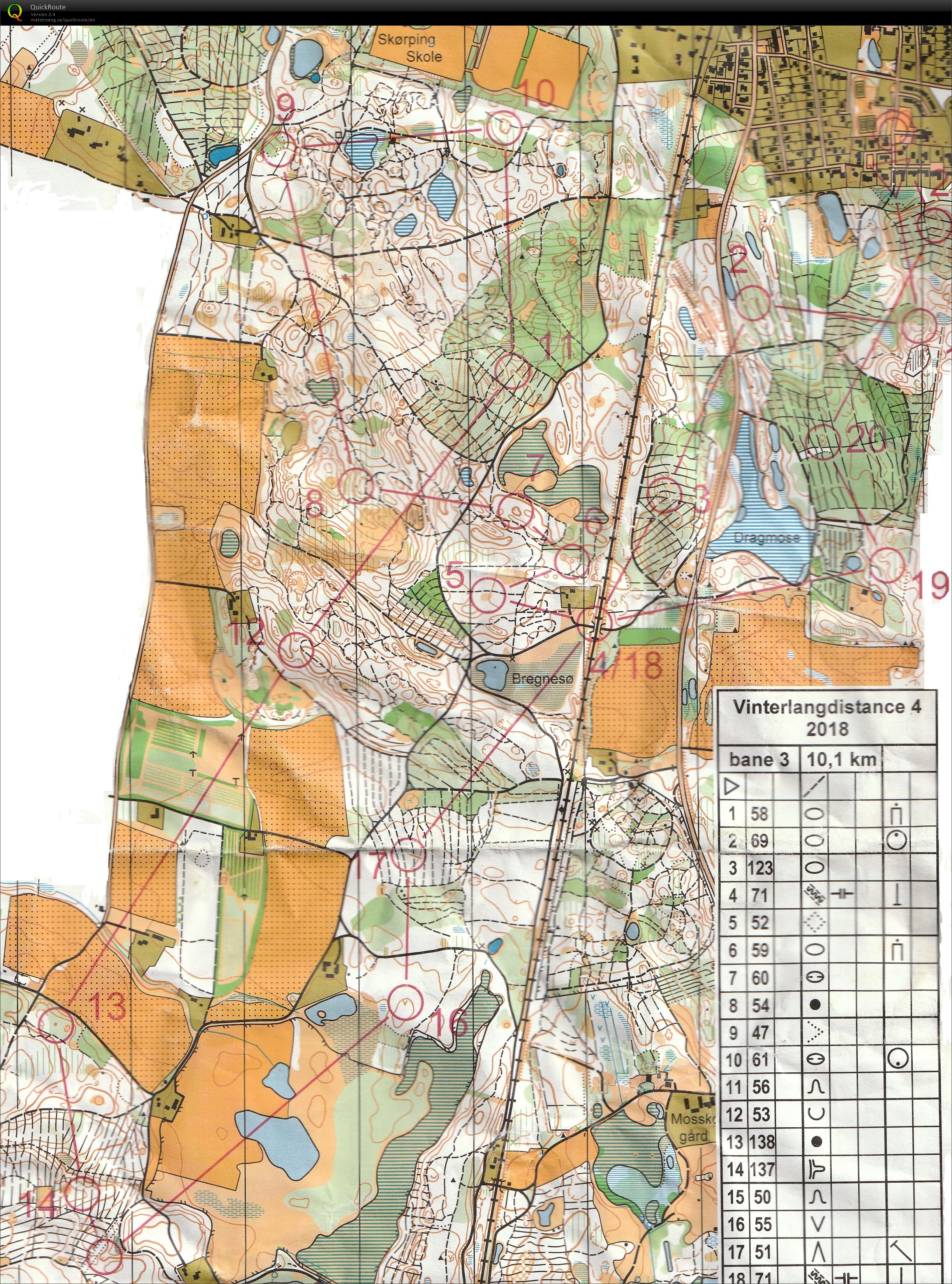 Vinterlang 4 Rold Mosskov - 10 km (11/02/2018)