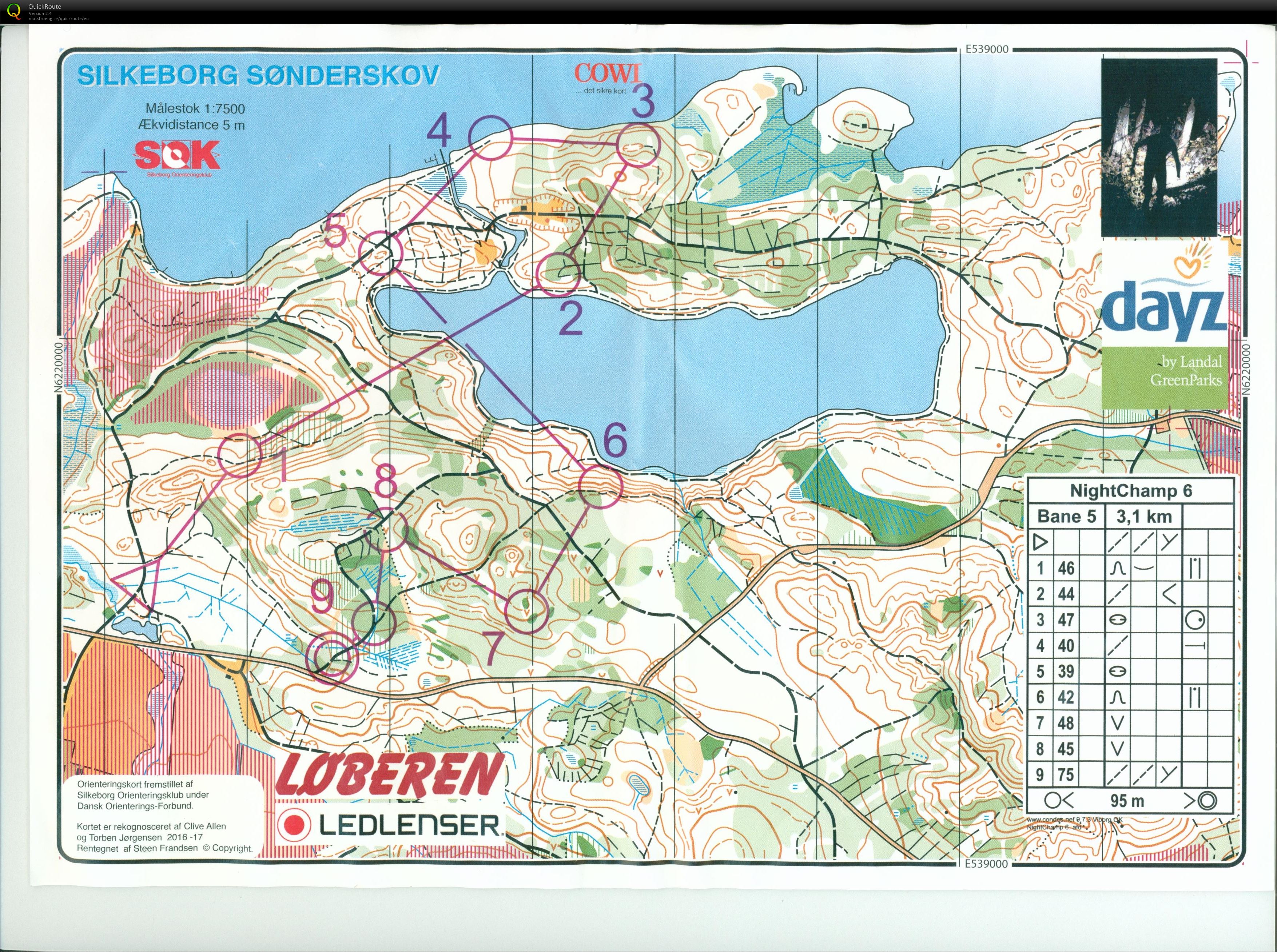 Nightchamp6, Silkeborg Sønderskov, Bane D60, Pia Gade, 220218 (22/02/2018)