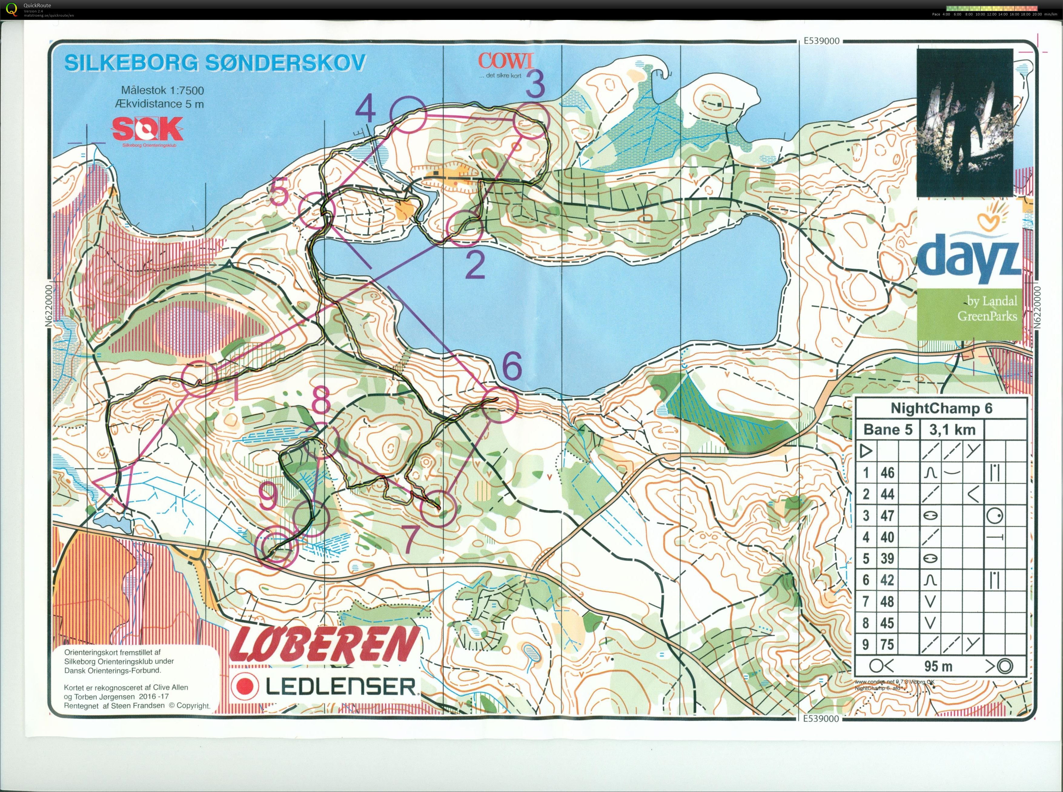 Nightchamp6, Silkeborg Sønderskov, Bane D60, Pia Gade, 220218 (22/02/2018)