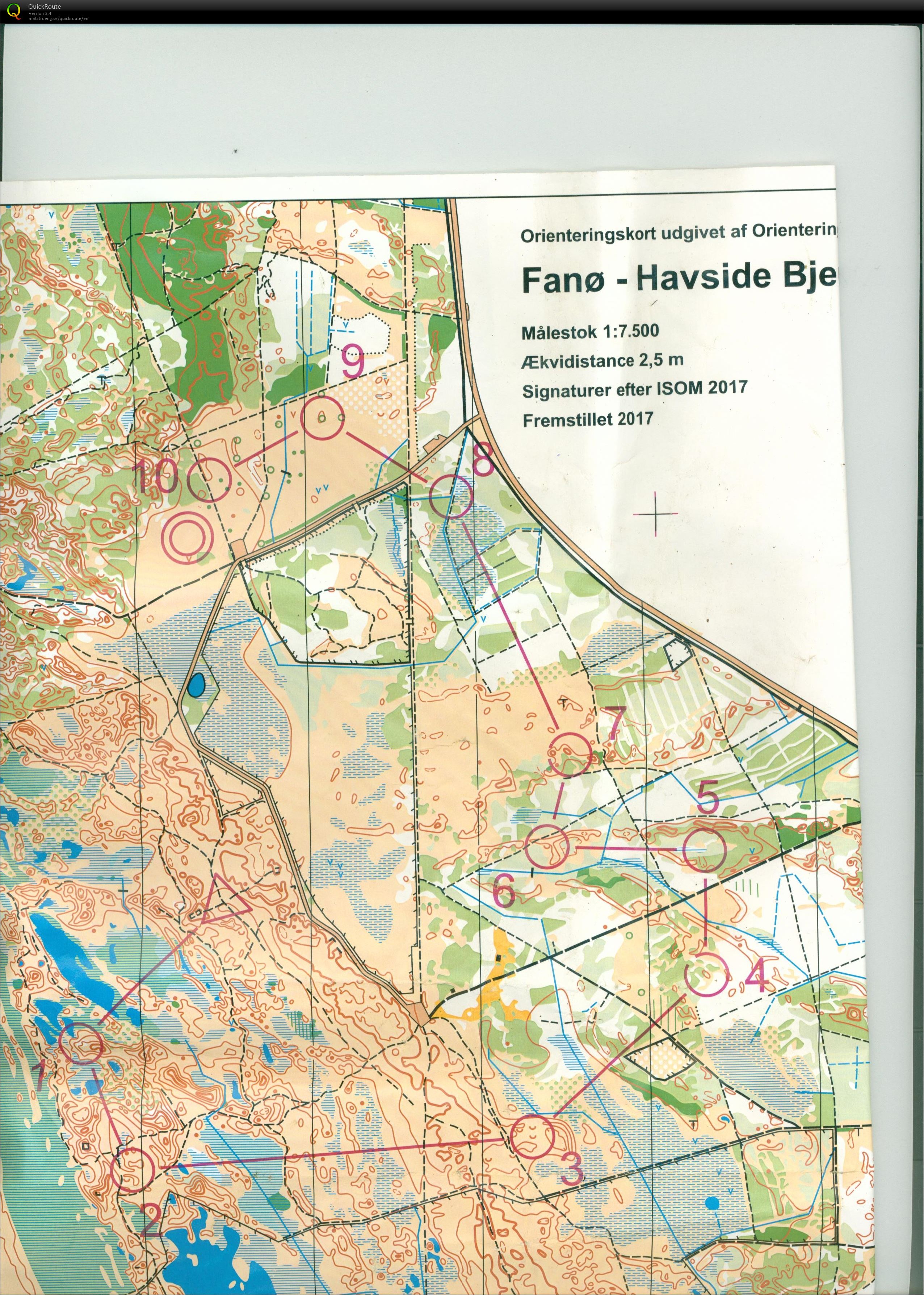 Påskeløb, Havside Bjerge, Bane D65, Pia Gade, 290318 (29/03/2018)