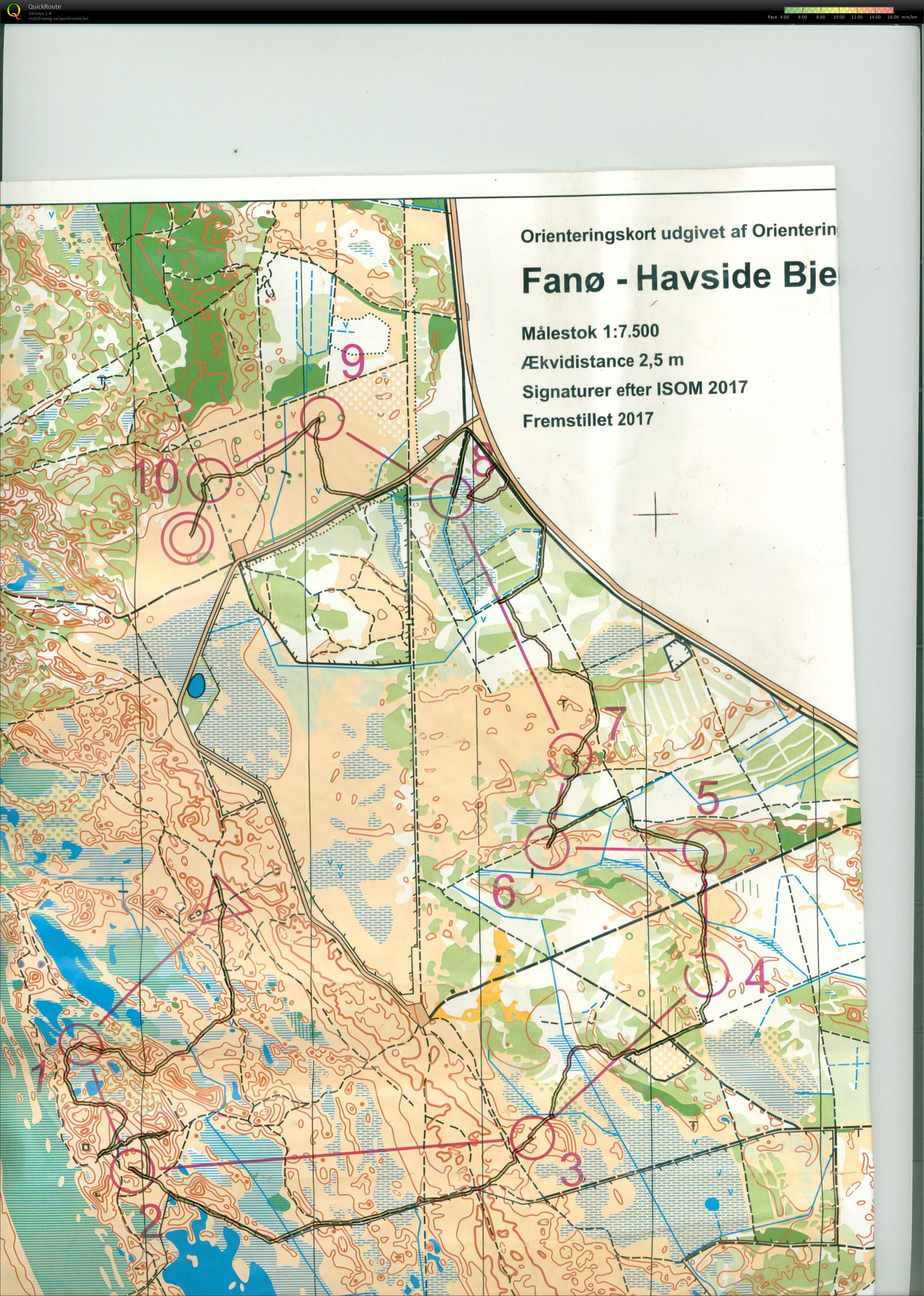 Påskeløb, Havside Bjerge, Bane D65, Pia Gade, 290318 (29.03.2018)