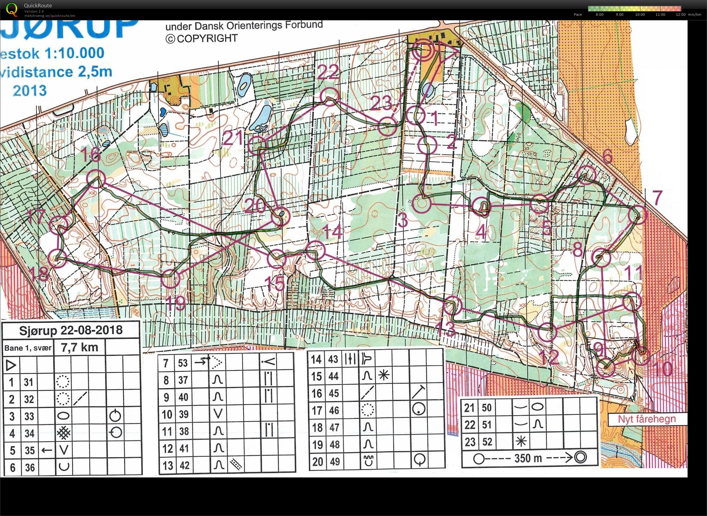 VIKASKI Sjørup Plantage bane 1 (22-08-2018)