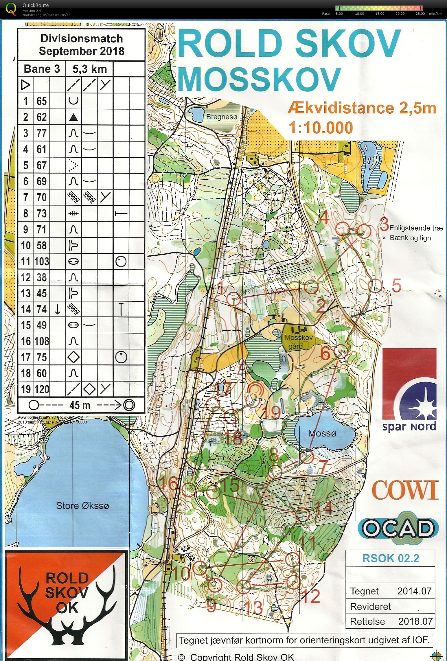 Rold Skov Mosskov, Bane 3 (16-09-2018)