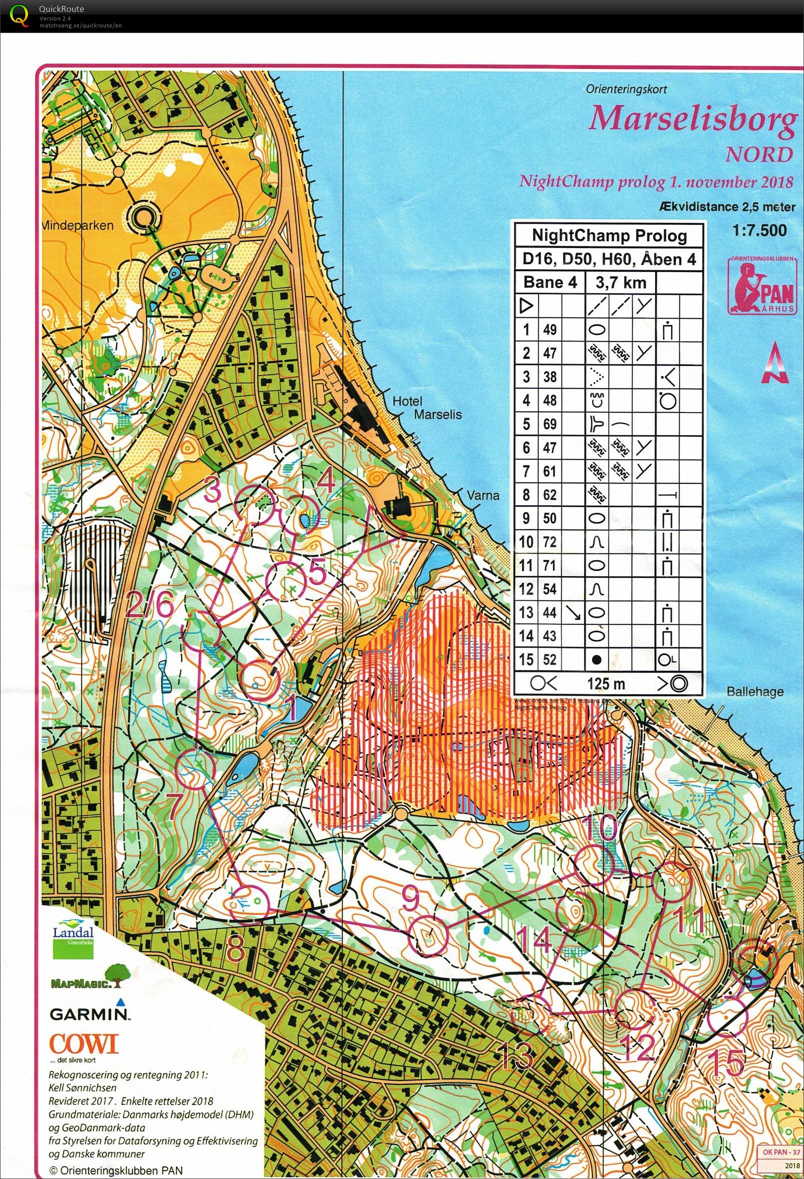 Marselis Nord, Nightchamp prolog, H60 (01/11/2018)