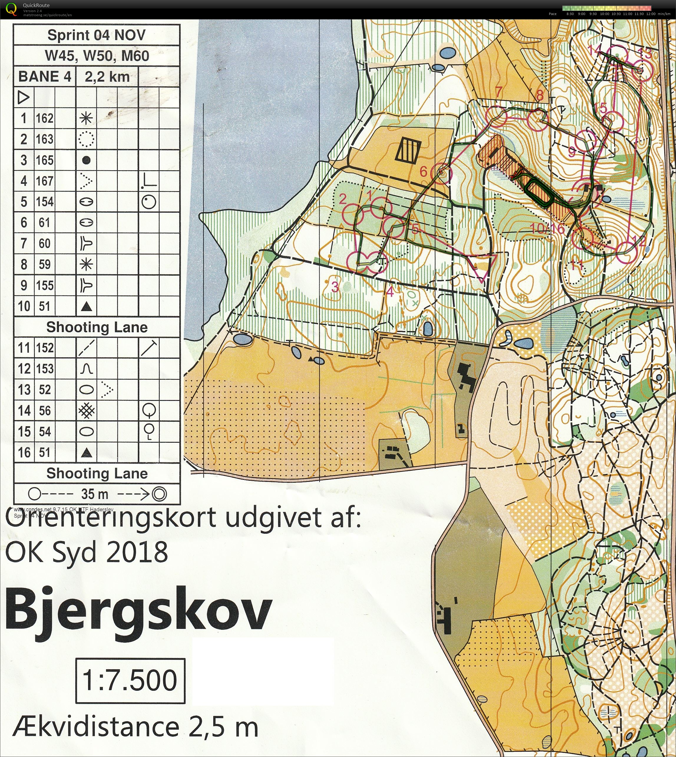 Åben DM i Biathlon Sprint Bjergskoven (04.11.2018)