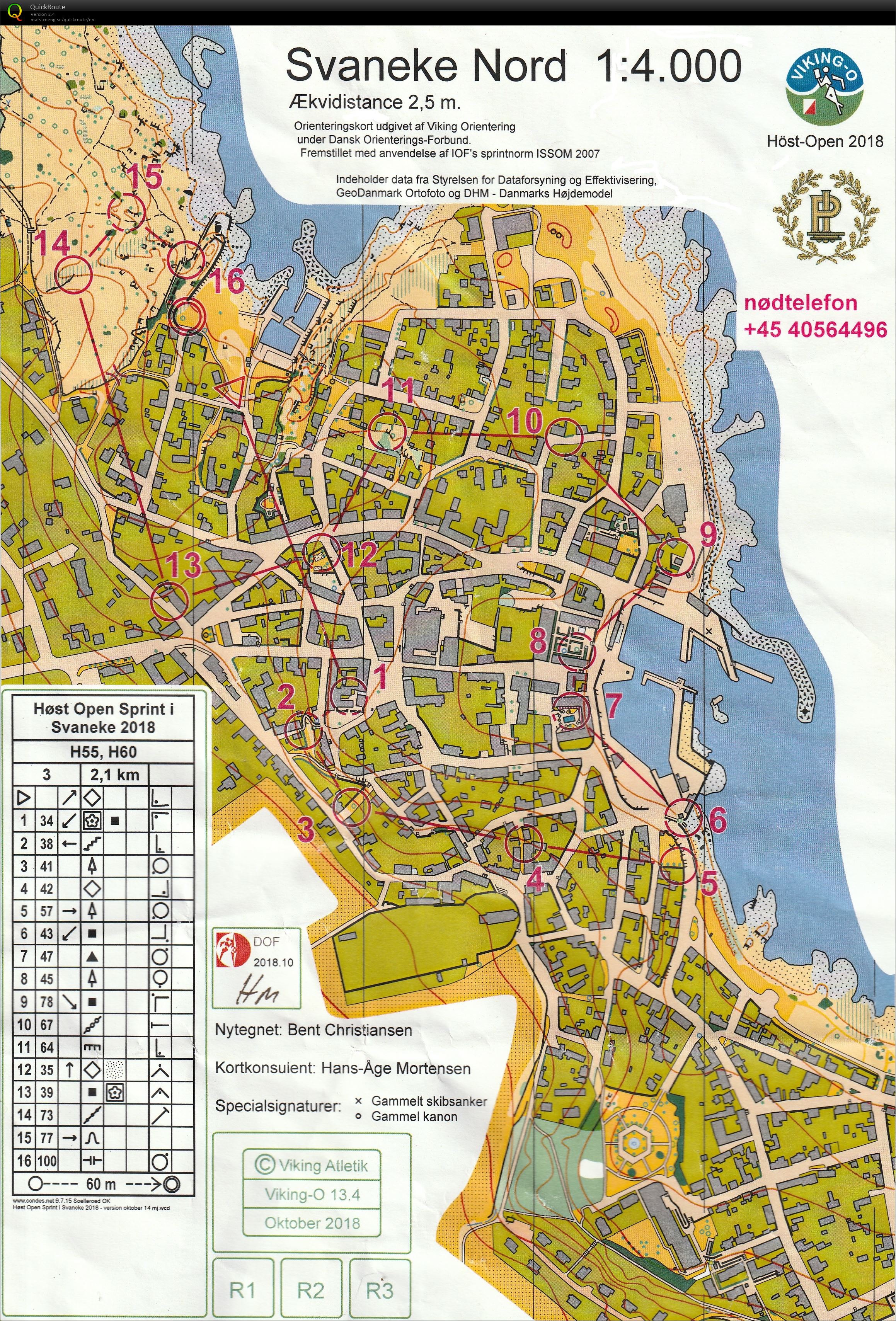 Sprint Svaneke (26-10-2018)