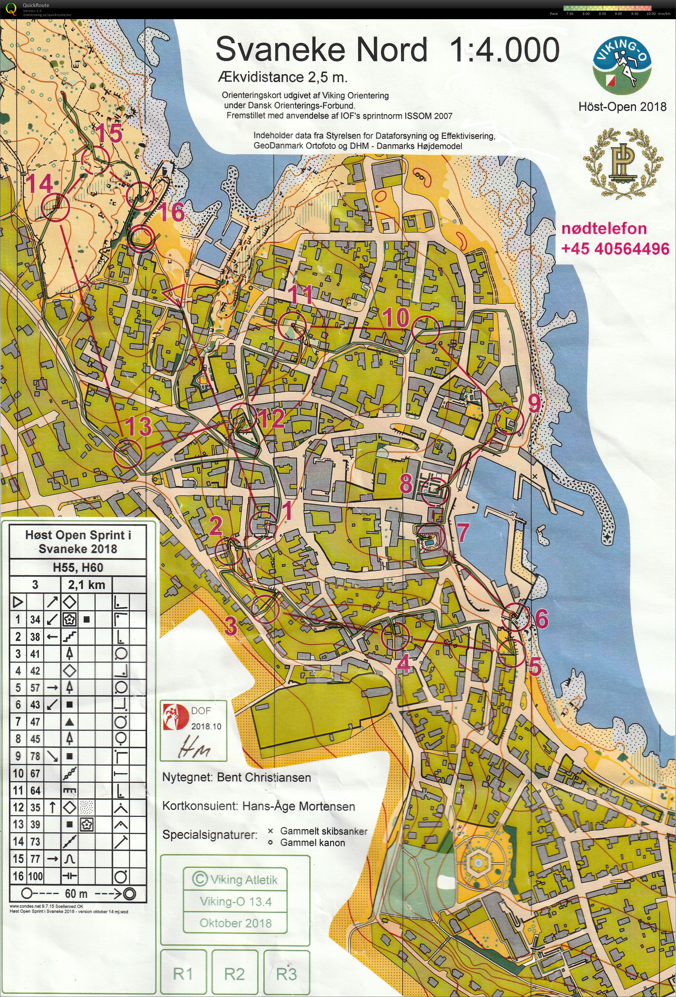 Sprint Svaneke (26-10-2018)