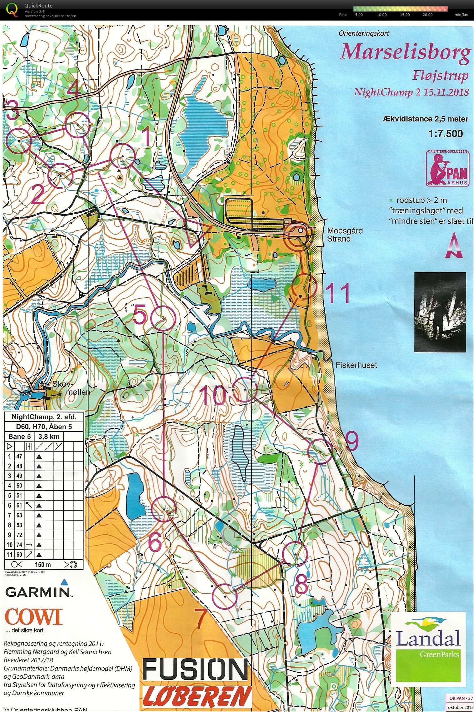 Fløjstrup, NightChamp 2, Bane 5 (15-11-2018)