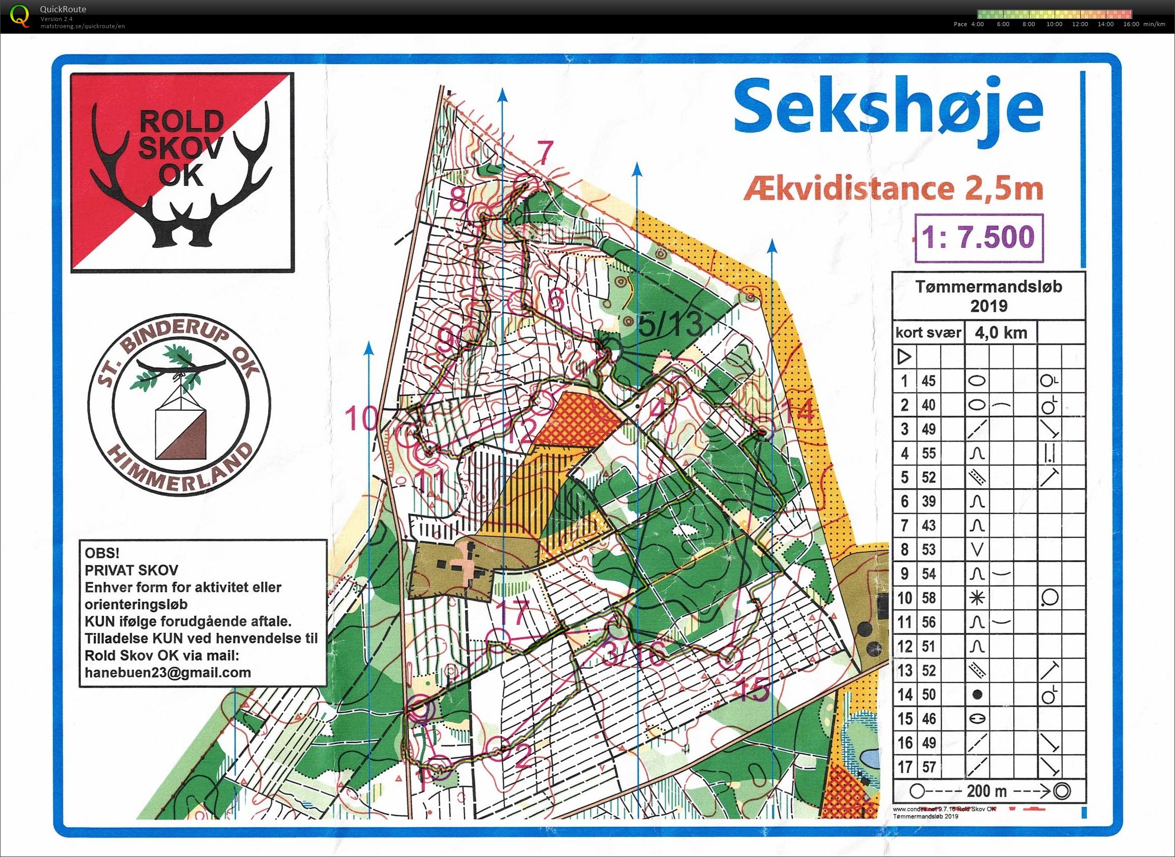 Sekshøje, Bane Svær Kort, Pia Gade, 010119 (01-01-2019)