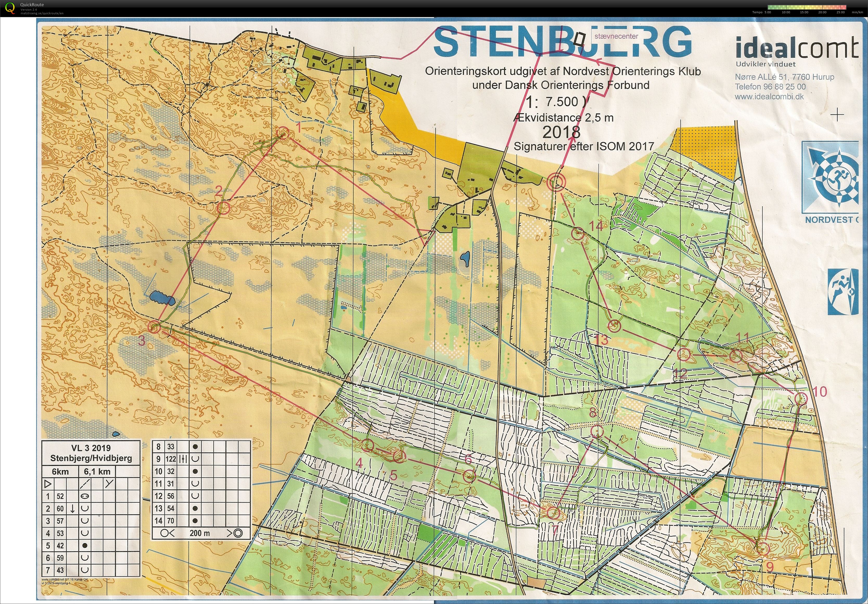 Vinterlang Bane 6 km. (2019-01-20)