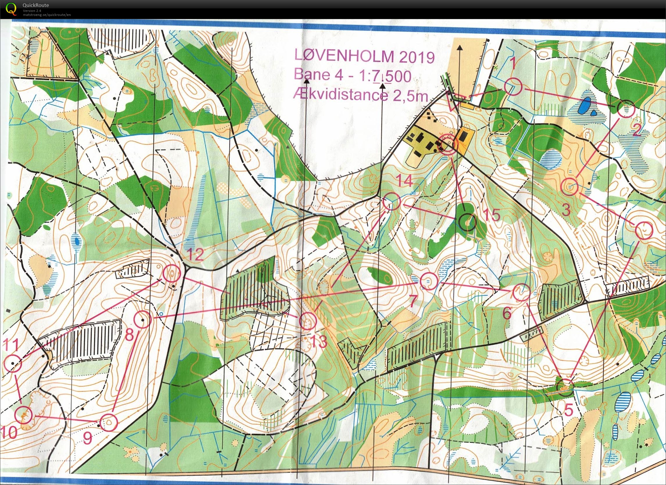 Løvenholm, Vinterlang 4, Bane 4, 6 km, Pia Gade, 030219 (03/02/2019)