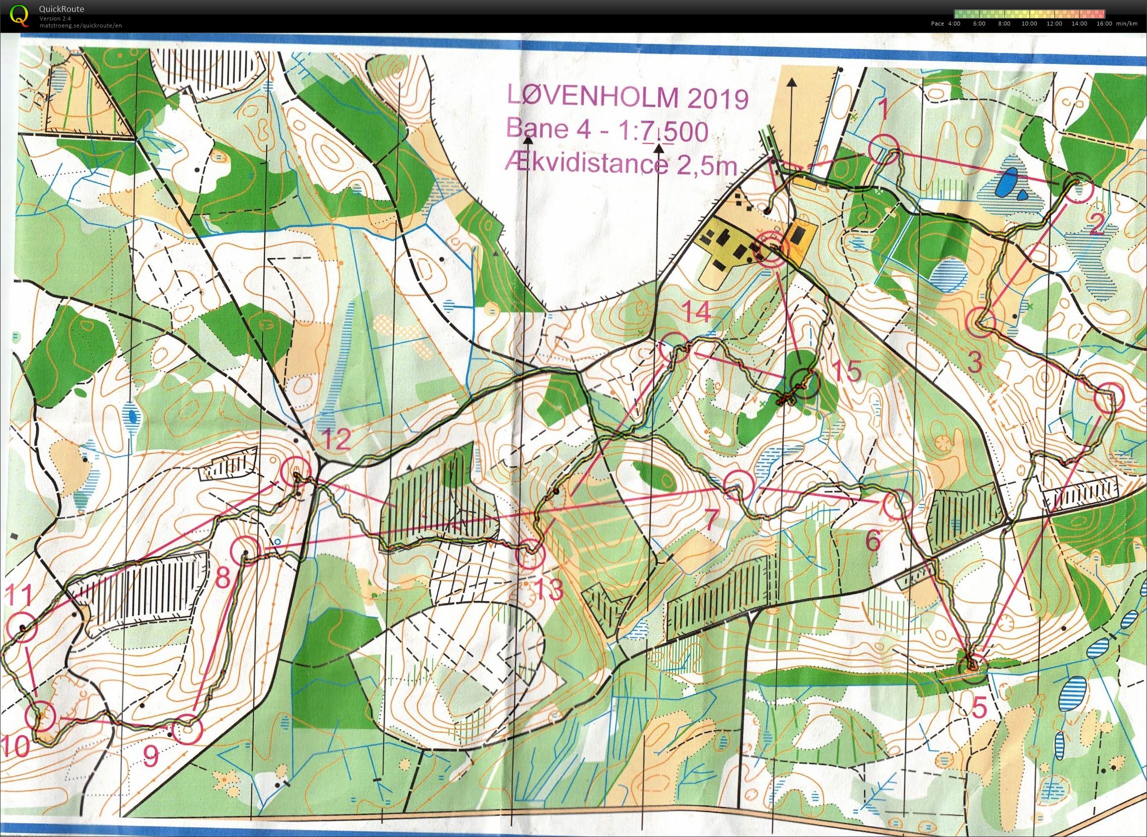 Løvenholm, Vinterlang 4, Bane 4, 6 km, Pia Gade, 030219 (03/02/2019)