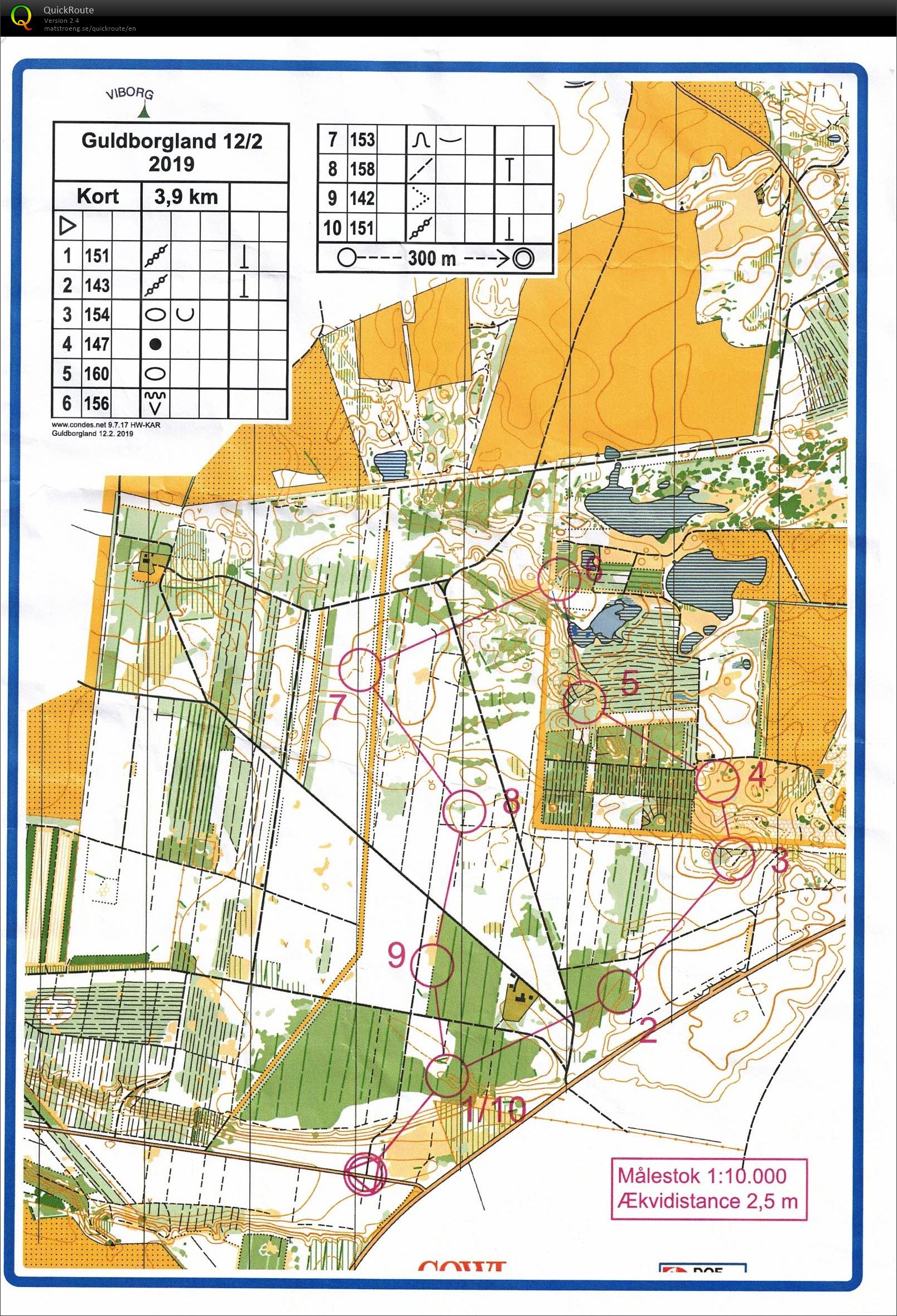 Guldborgland IFK, Bane 3,9 km, Pia Gade, 120119 (2019-02-12)