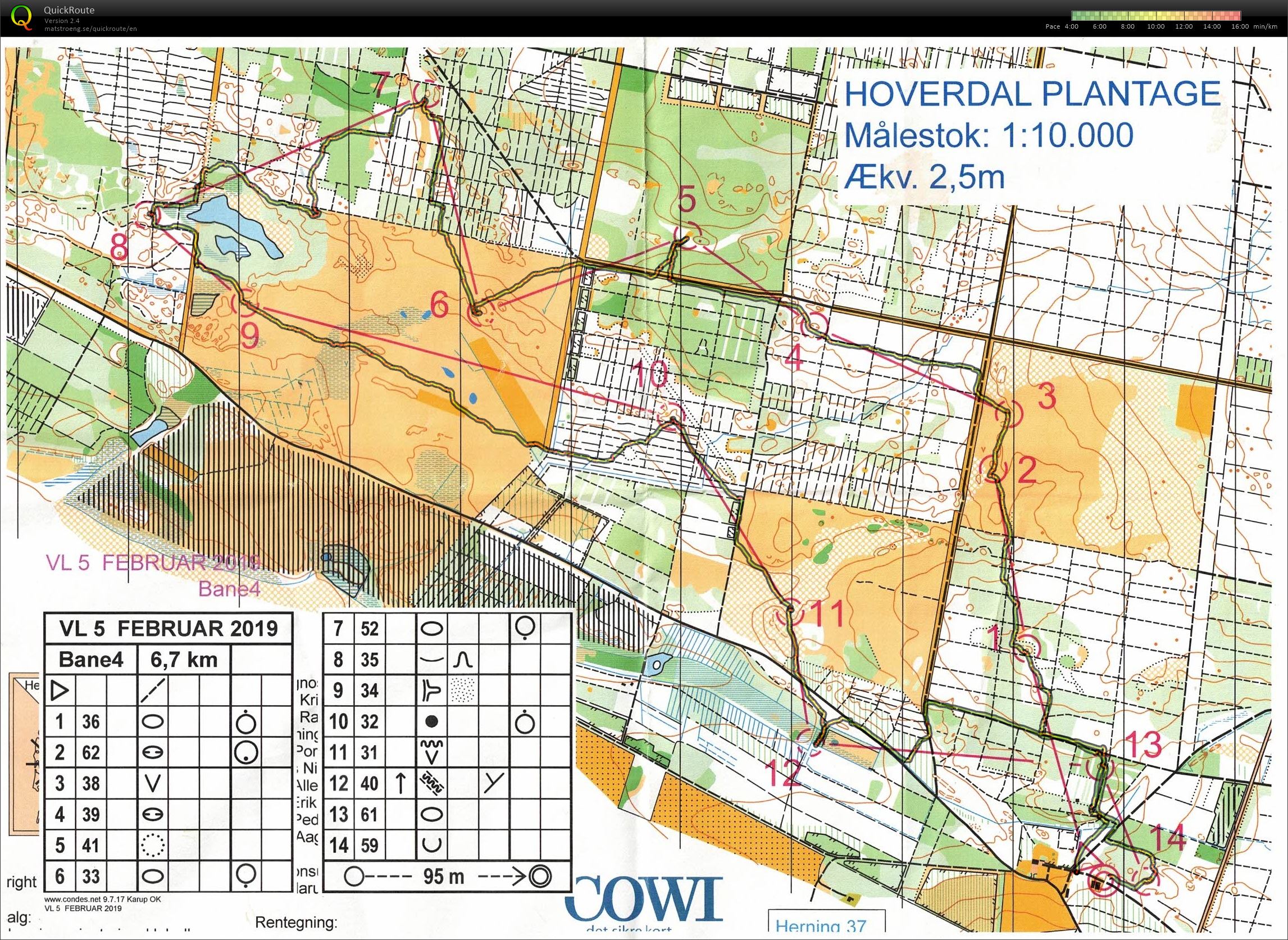 Hoverdal Plantage, Vinterlang 5, Bane 4, 6 km, Pia Gade, 170219 (17-02-2019)