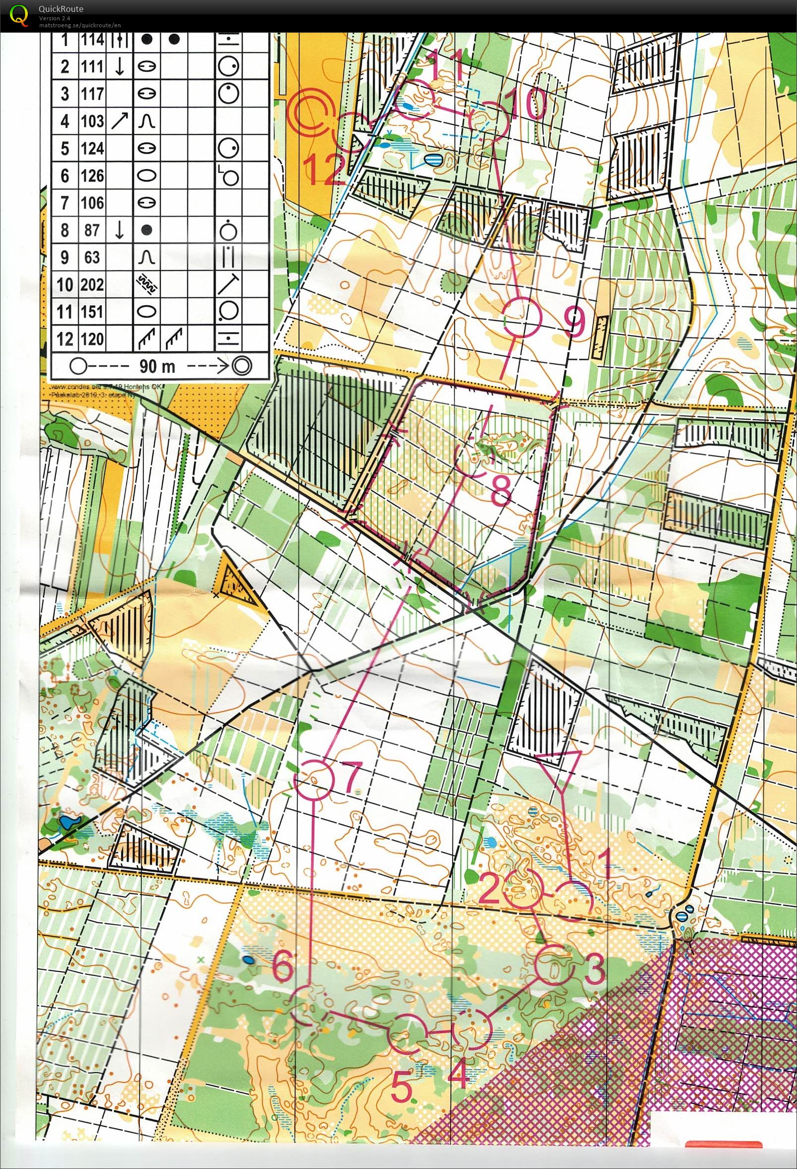 Stråsø Plantage, Påskeløbet 3. dag, D65, Pia Gade, 200419 (2019-04-20)