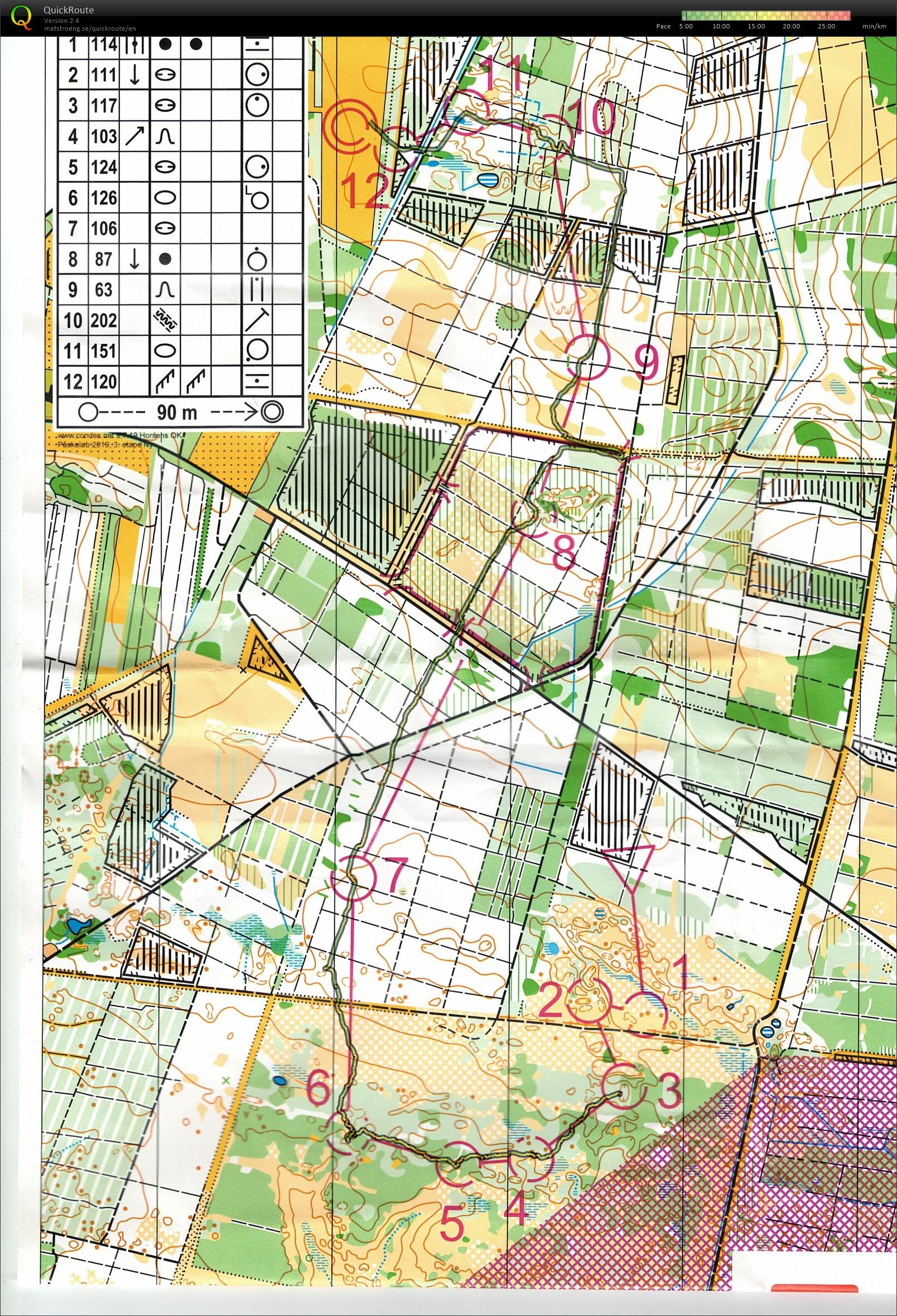 Stråsø Plantage, Påskeløbet 3. dag, D65, Pia Gade, 200419 (2019-04-20)