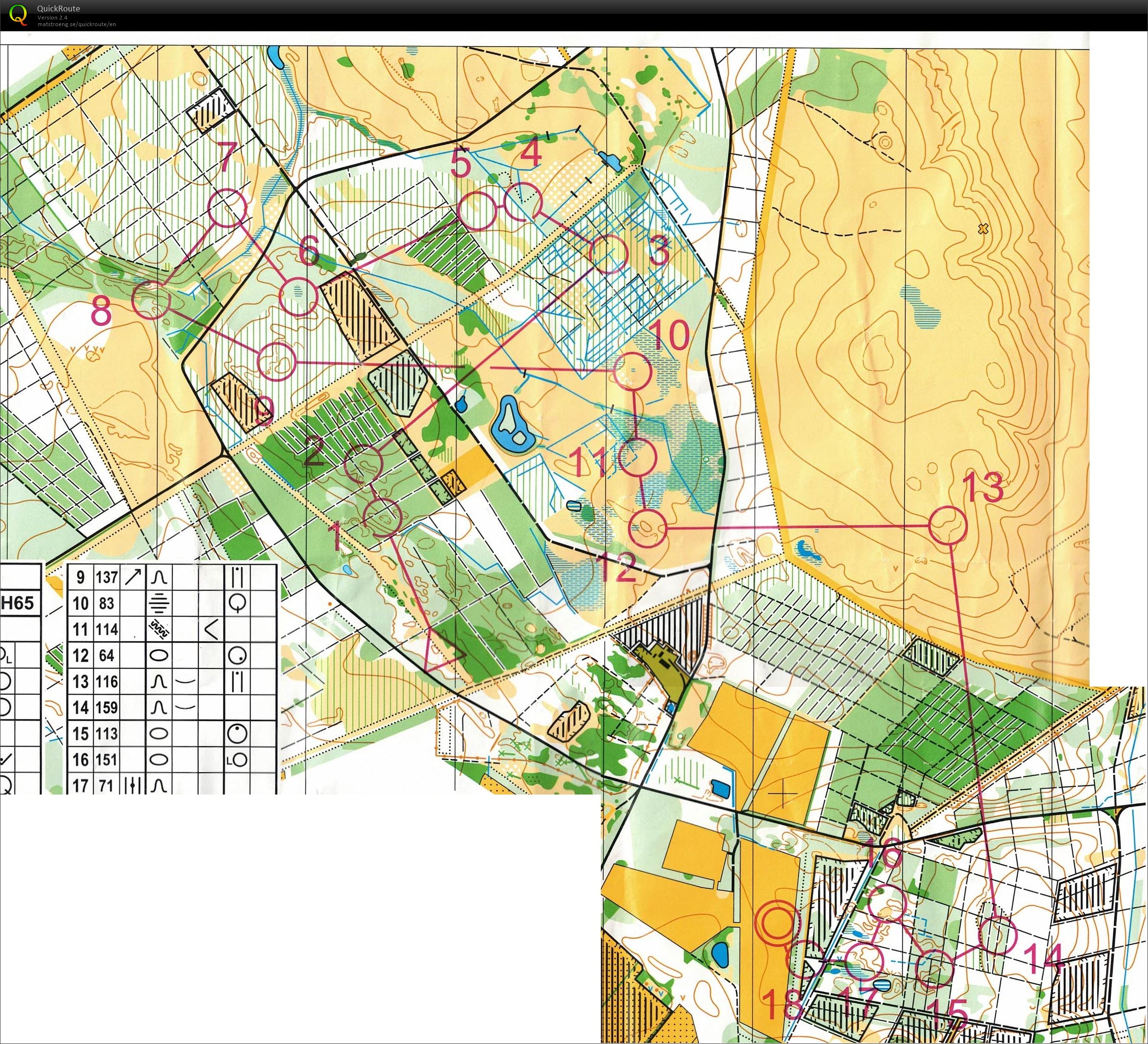 Påskeløb etape 1 Nr. Vosborg Hede H65 (2019-04-18)