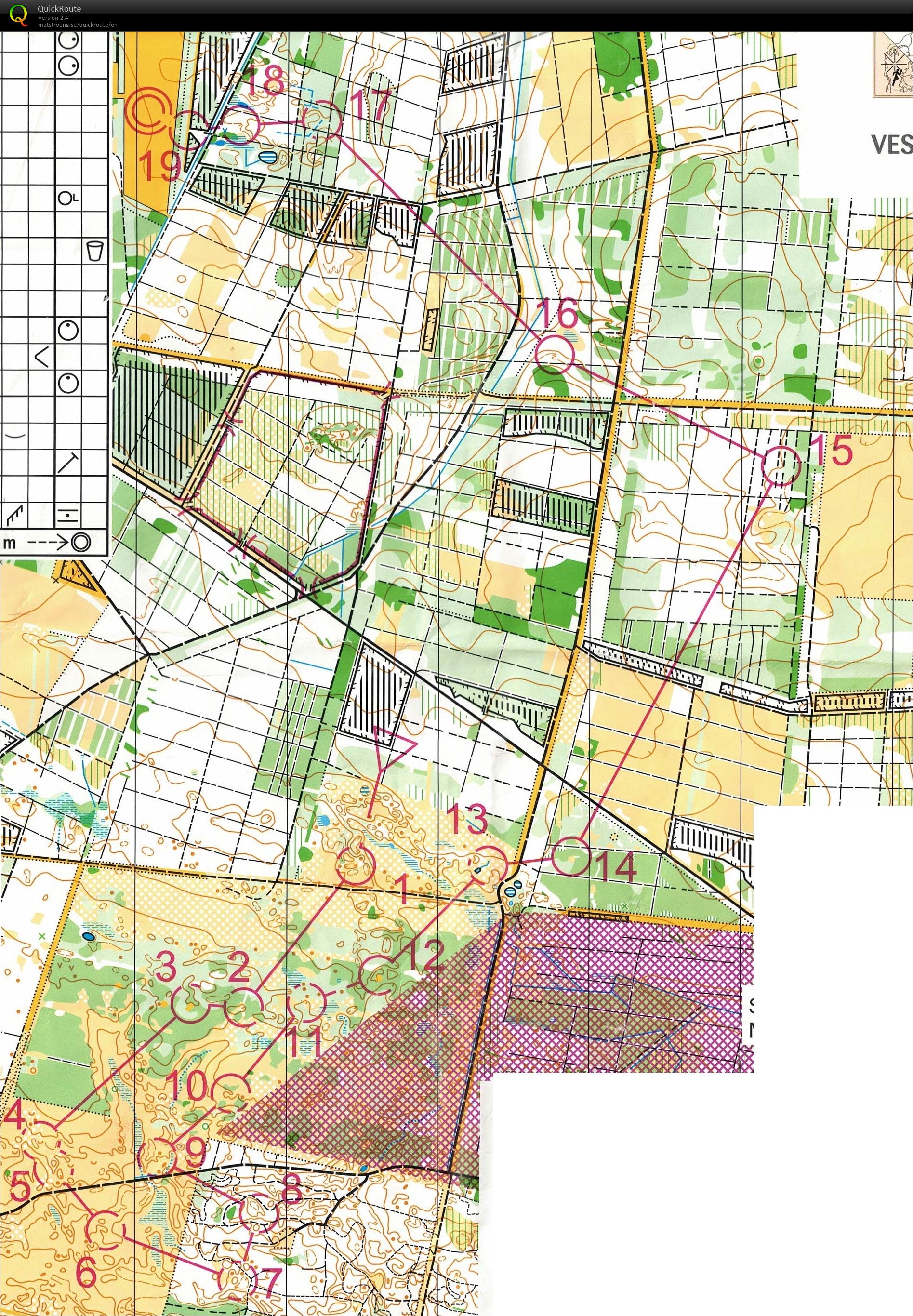 Påskeløb jagtstart, Stråsø Plantage, H65 (20/04/2019)